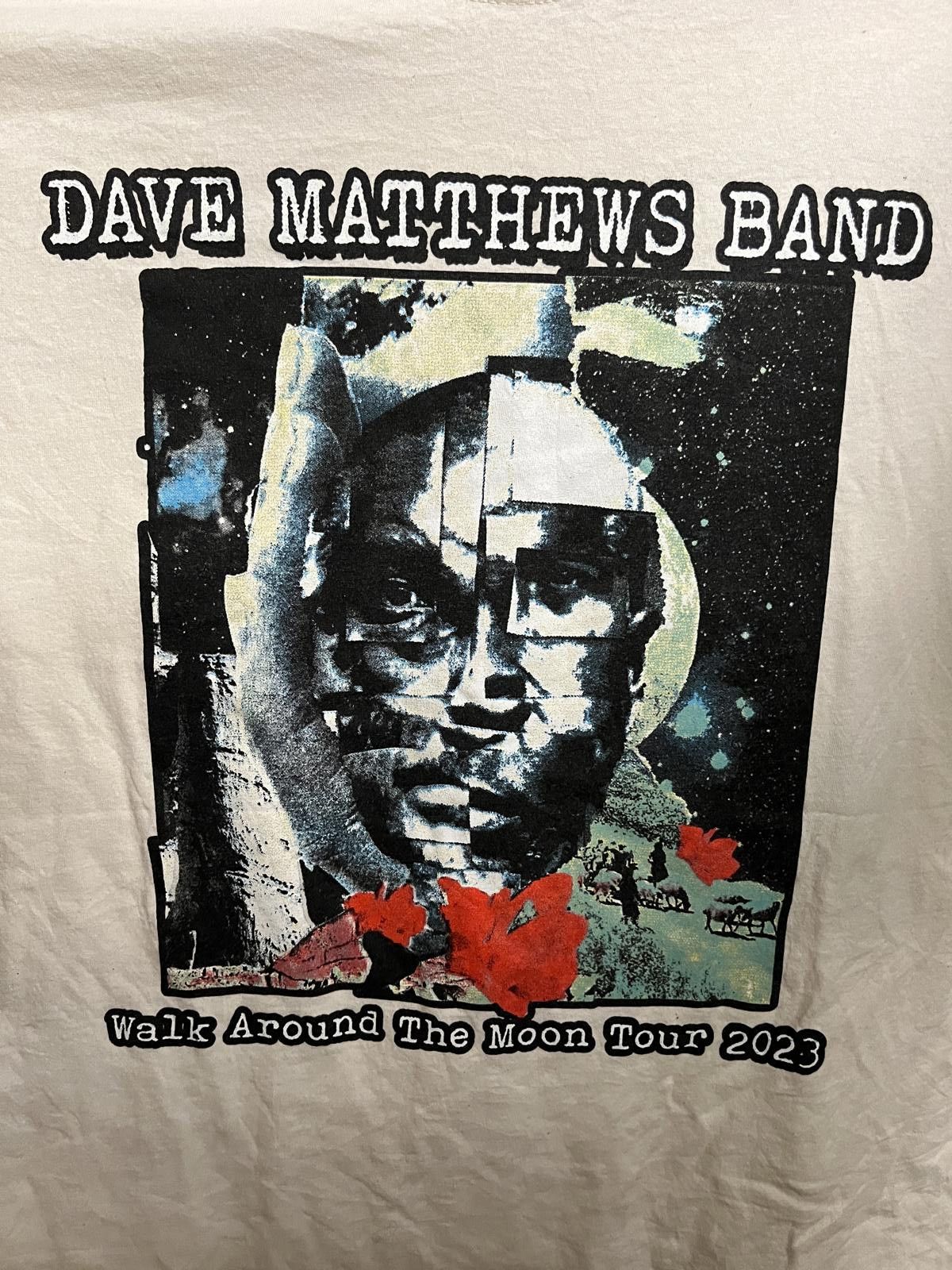 Fruit Of The Loom Dave Matthews Band T-shirt Tour 2023 Walk Around The Moon -M Size US M / EU 48-50 / 2 - 4 Thumbnail