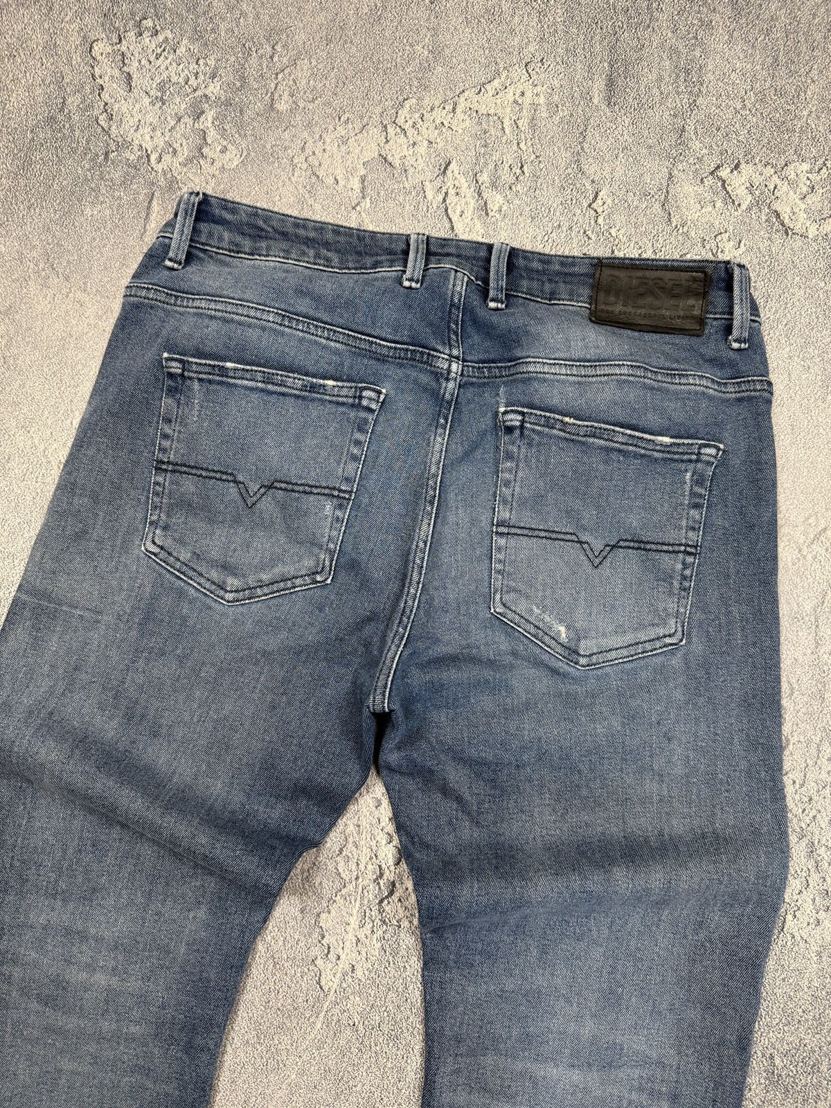 Diesel Vintage Y2K Diesel jeans denim faded stretwear style size 36 Size 25" / US 0 / IT 36 - 12 Thumbnail
