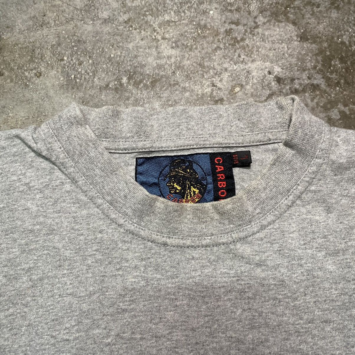Affliction × Carbon × Vintage VINTAGE Y2K CARBON FISH BONE LOGO T SHIRT SIZE LARGE Size US L / EU 52-54 / 3 - 3 Thumbnail