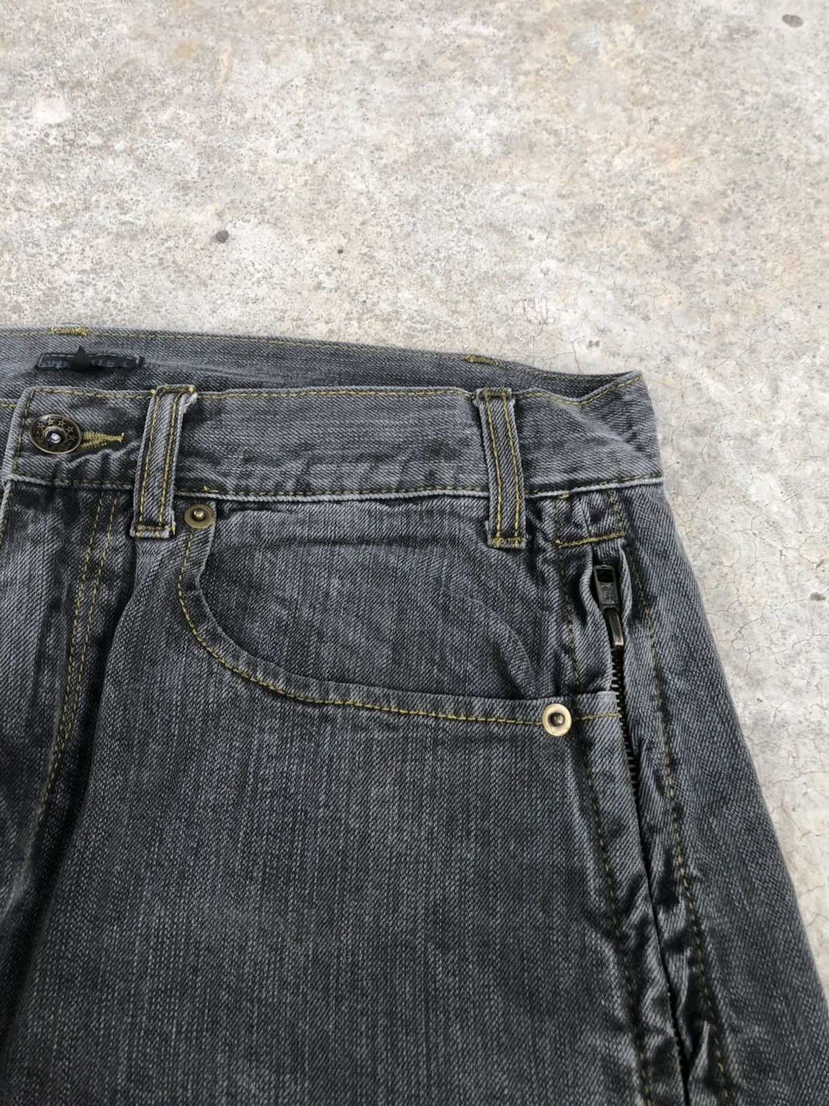 If Six Was Nine Japanese One After Flared Jeans Distressed Jeans Size US 33 - 14 Thumbnail