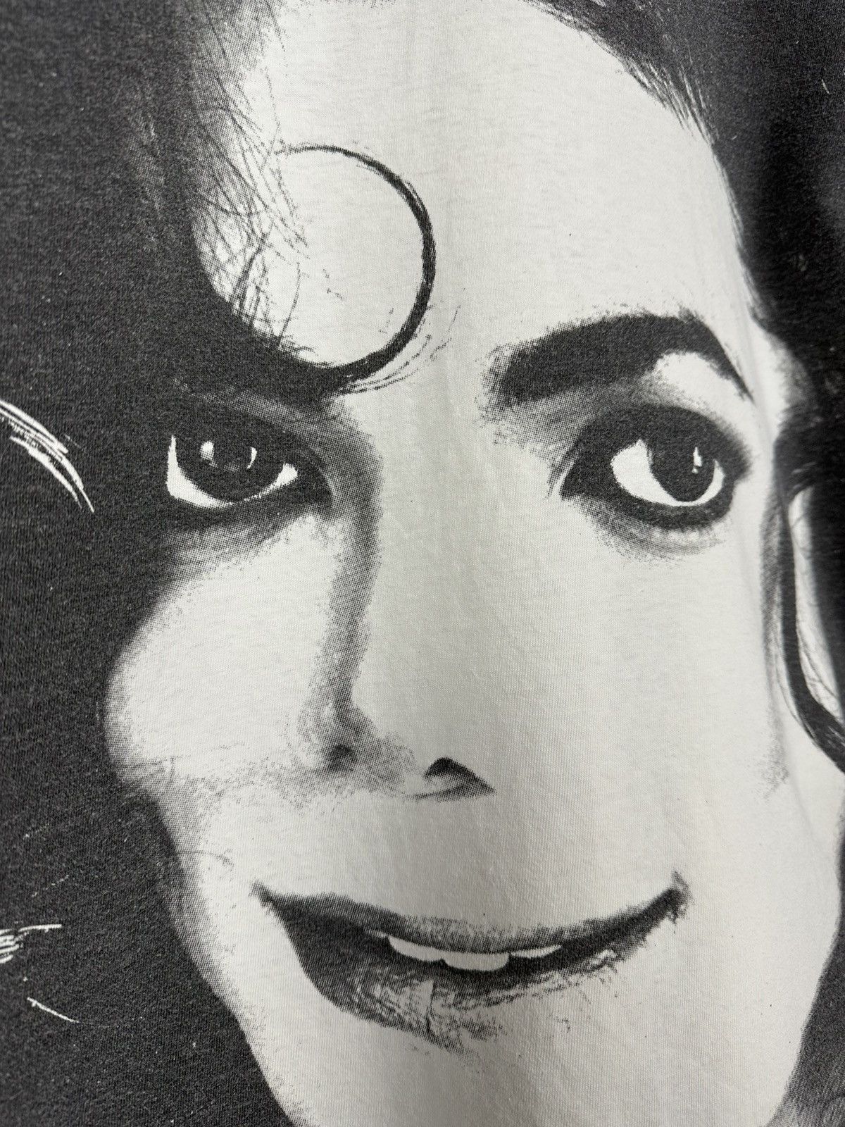 Band Tees × Michael Jackson × Vintage Vintage 1991/92 Michael Jackson Big Portrait Band T-Shirt Size US L / EU 52-54 / 3 - 3 Thumbnail