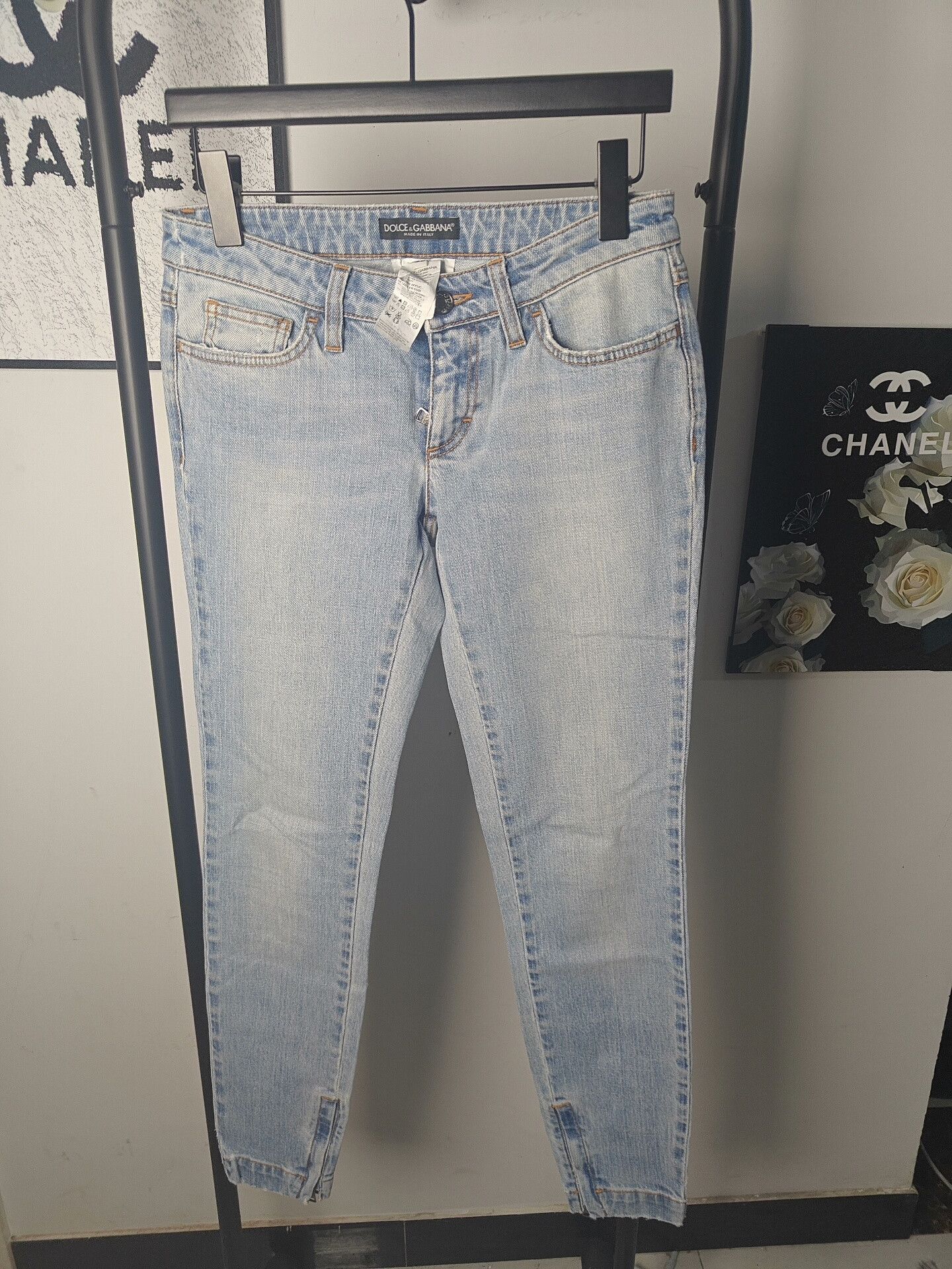 Dolce & Gabbana Dolce & Gabbana Denim White Denim Jeans 32 Men Size US 32 / EU 48 - 1 Thumbnail