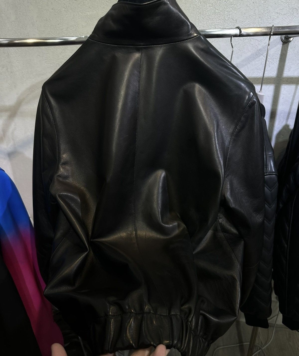 Other Real Sheep Leather Jacket size 170-190 Size US L / EU 52-54 / 3 - 4 Thumbnail