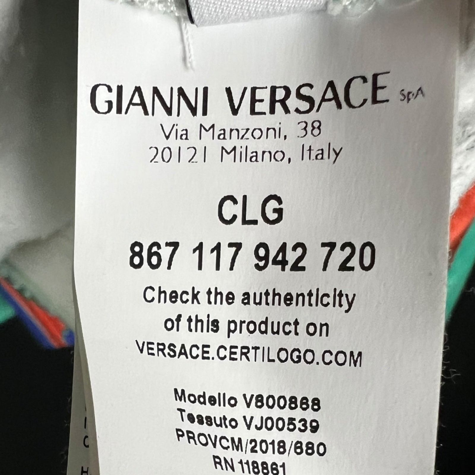 Versace Versace Collection Mens Greca Green Double Drawstring Hoodie Size US XL / EU 56 / 4 - 8 Thumbnail