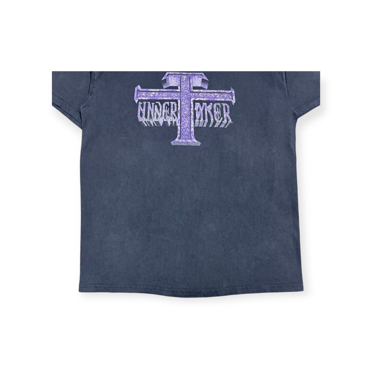 WWF Vtg🔥1998 UnderTaker Wwf The Lord Of Darkness Promo Tee Size US L / EU 52-54 / 3 - 4 Thumbnail