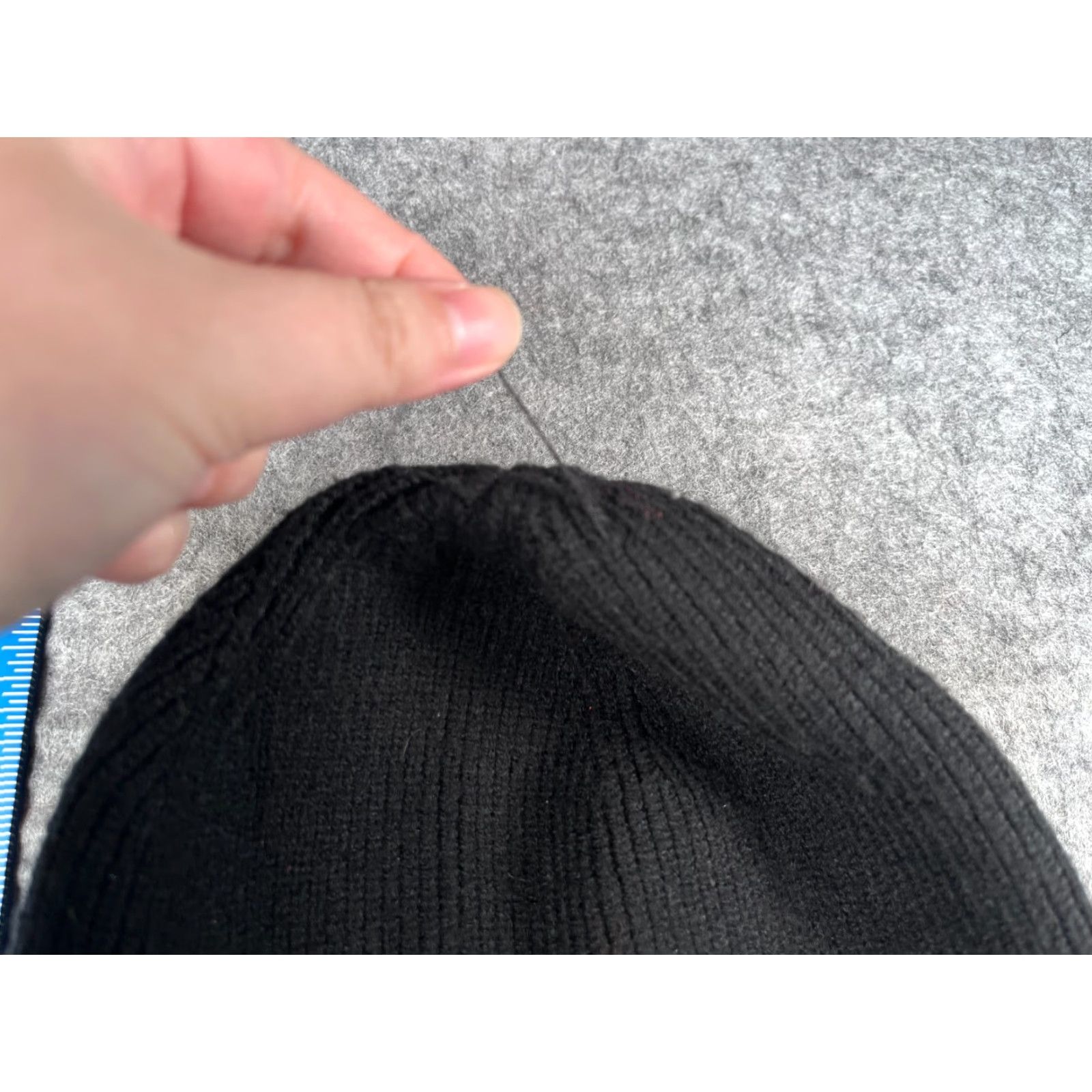 Vintage Time And Tru Beanie Toque Women One Size Black Knit Polyester Blend Snow Winter Size ONE SIZE - 3 Thumbnail