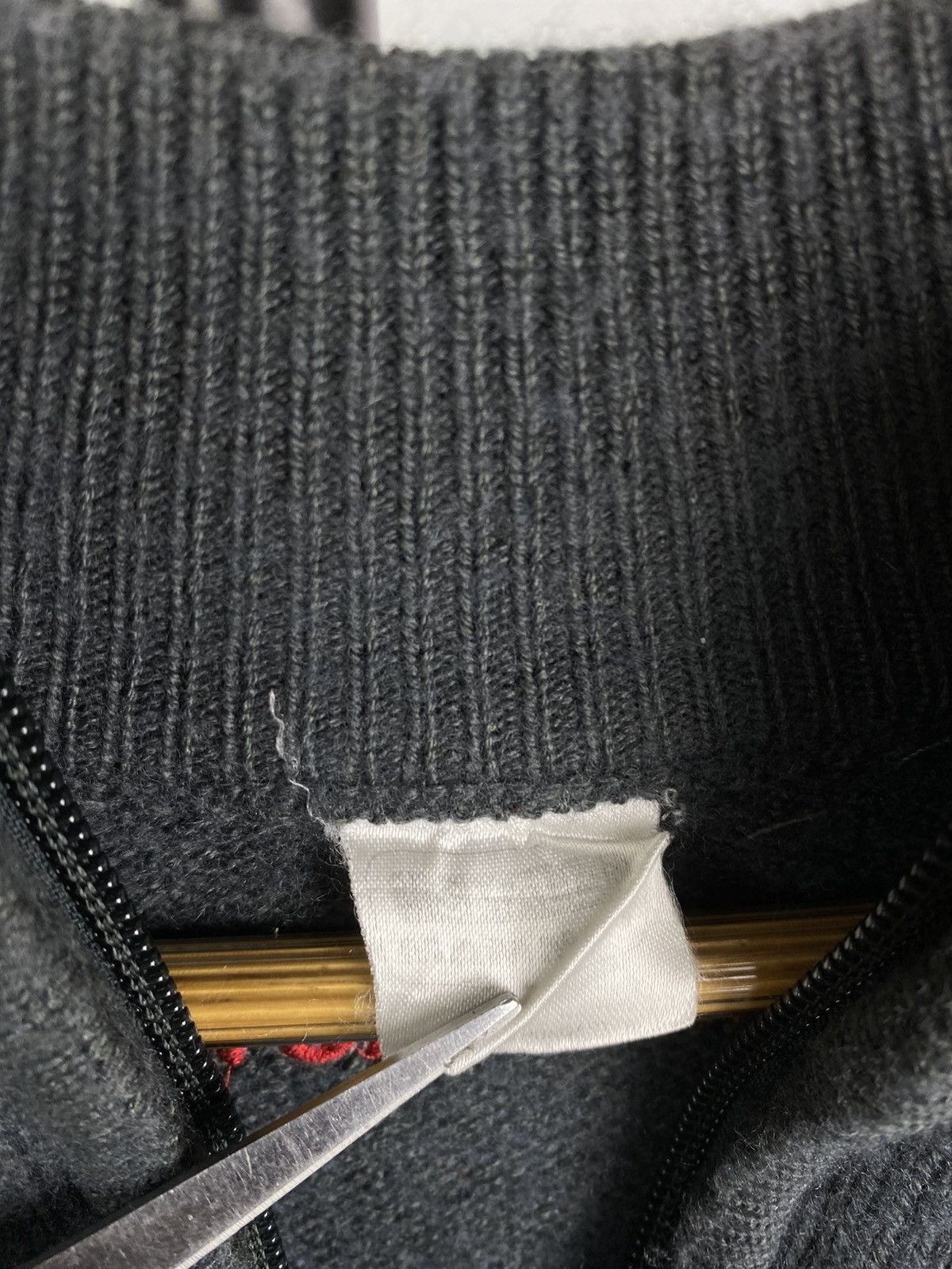 Mammut × Vintage Vintage 90s Mammut 1/4 Zip Knitted Sweater Size US S / EU 44-46 / 1 - 8 Thumbnail