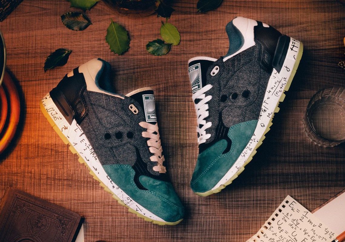 AFEW S70504-1 2020 AFEW STORE x SAUCONY SHADOW 5000 TiME & SPACE Size US 12 / EU 45 - 1 Thumbnail