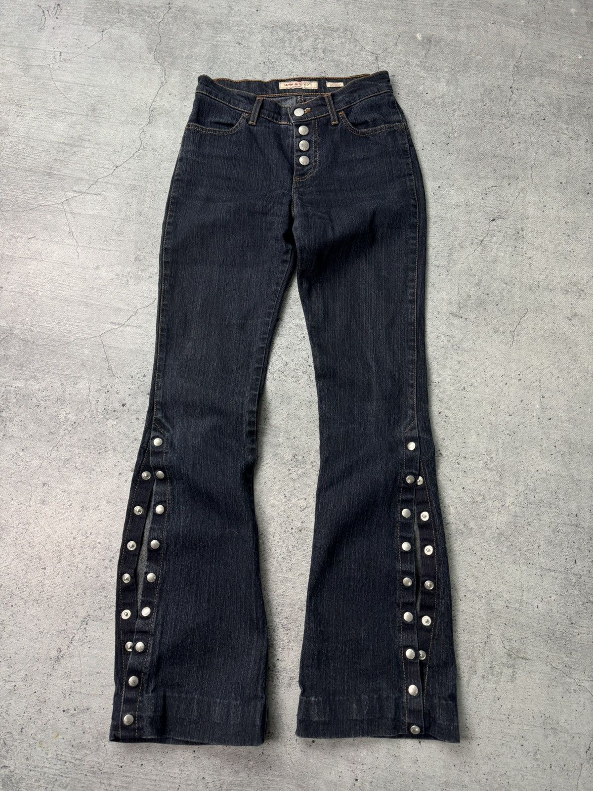 Miss Sixty Vintage Miss Sixty Y2K Jeans Flared Japan Denim 00s Low Rice Size 25" / US 0 / IT 36 - 1 Thumbnail
