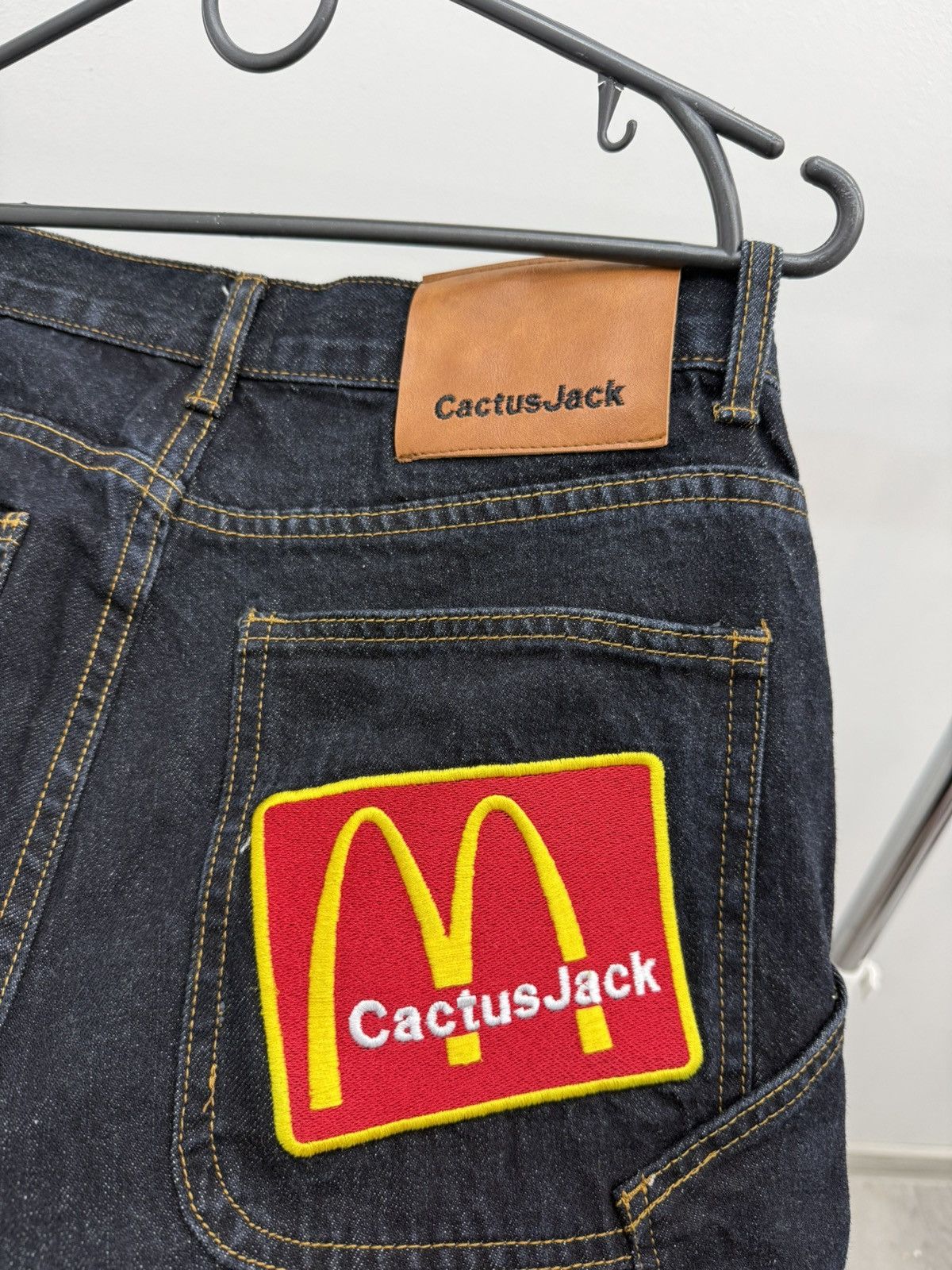 Travis Scott Travis Scott x McDonalds Denim Shorts Size US 32 / EU 48 - 9 Thumbnail