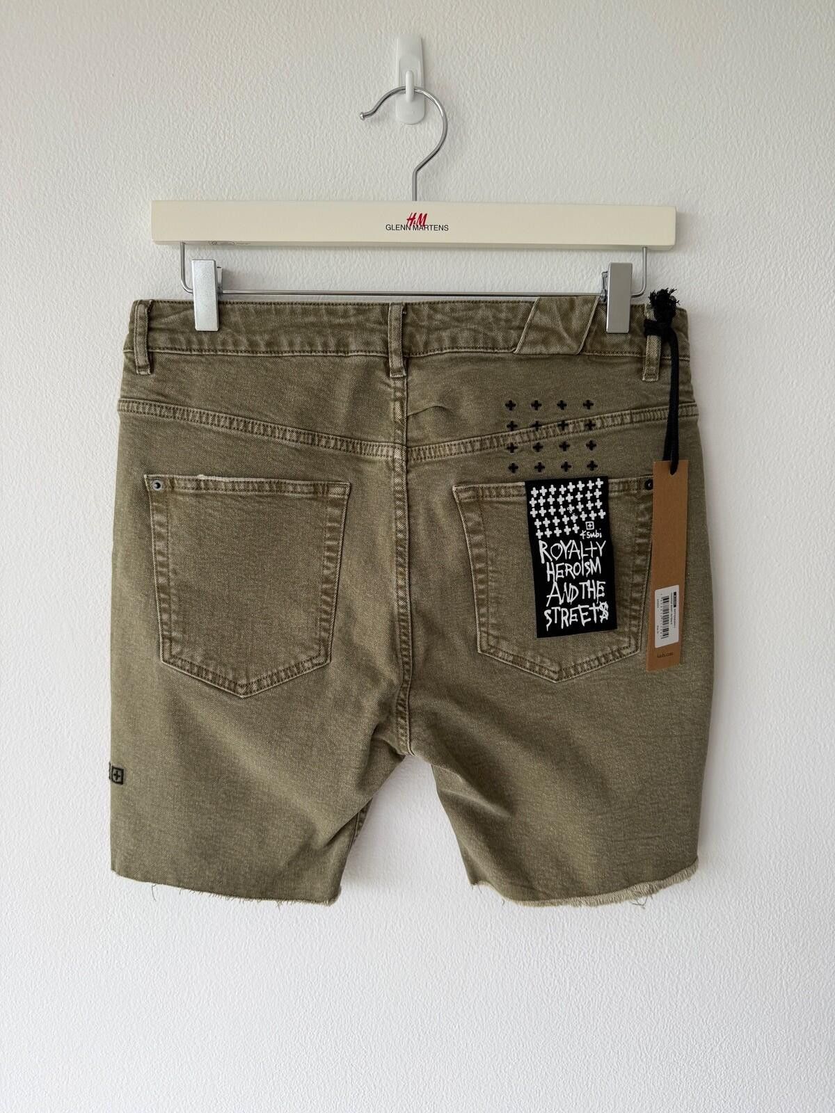 Ksubi new Ksubi mens denim shorts chopper outback green 32 m Size US 32 / EU 48 - 5 Thumbnail
