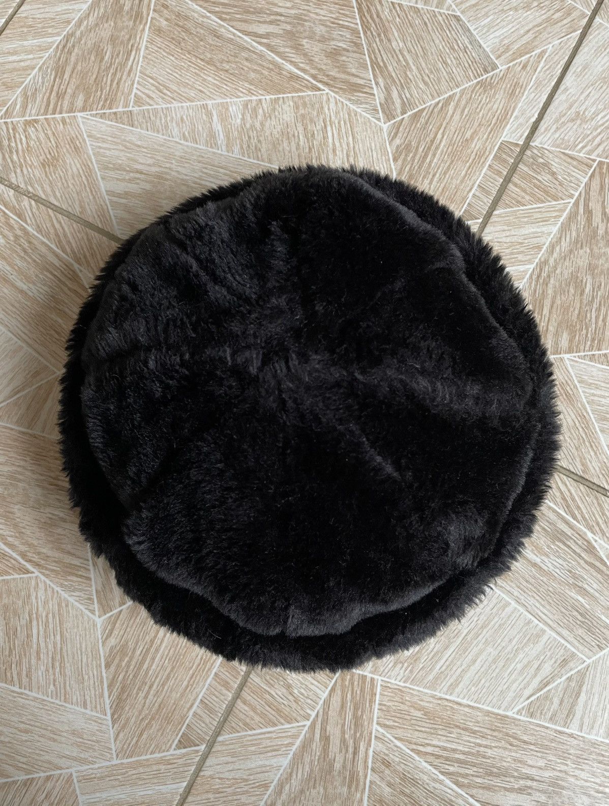 Designer × Japanese Brand × Vintage Vintage 90s USSR Style Ushanka Duck Down Faux Fur Hat S/M Size ONE SIZE - 4 Thumbnail
