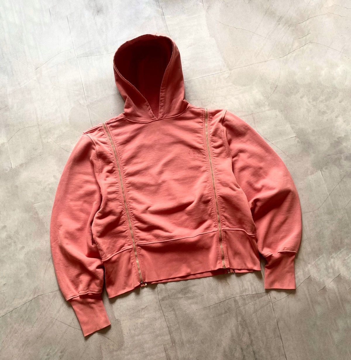 Hysteric Glamour TRE by Natalie Ratabesi Boxy Hoodie Zip-Off Sleeves RRP 699£ Size L / US 10 / IT 46 - 1 Thumbnail