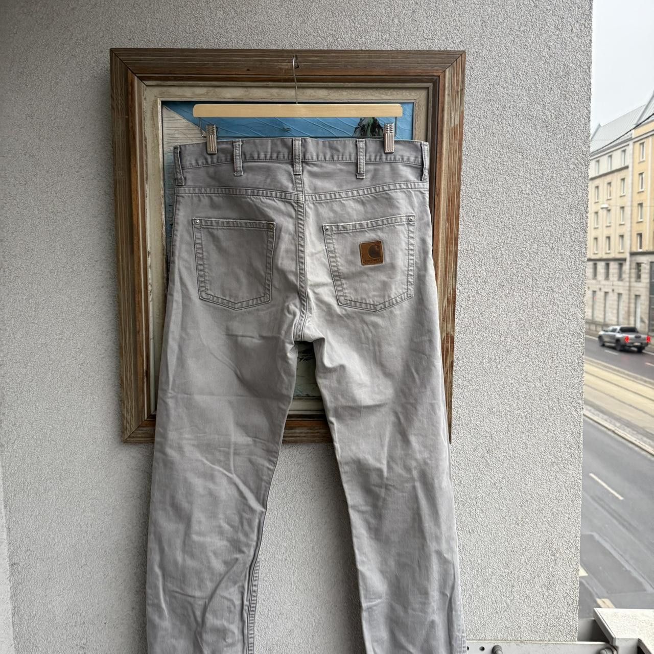Carhartt Carhartt Grey Earthtones y2k Trousers Vintage Workwear Pants Size US 33 - 2 Thumbnail