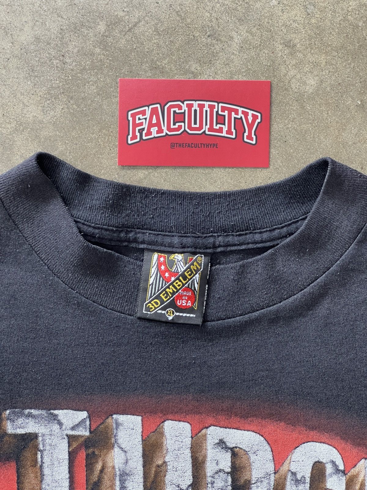 Harley Davidson Vintage 3D Emblem 1993 Sturgis Motorcycle Tee XL Size US XL / EU 56 / 4 - 3 Thumbnail