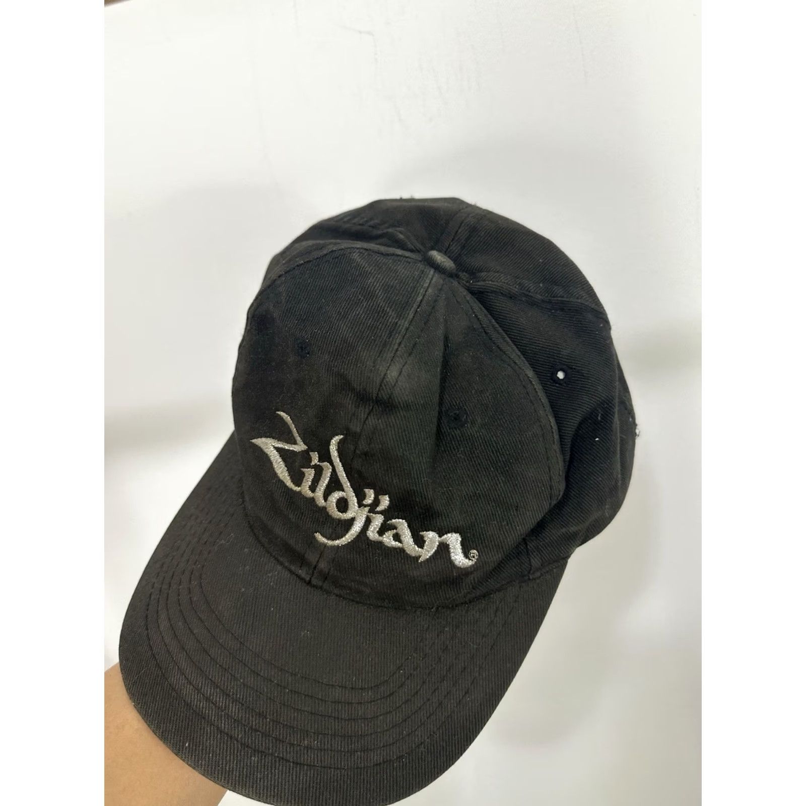 Vintage VINTAGE Zildjian Hat Snapback Black One Size Adjustable Unisex Adults Knit Cotton Music Classic Art Metal Casual Workwear Cap Cap Size ONE SIZE - 5 Thumbnail