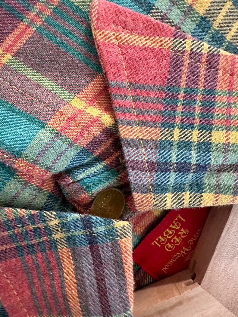 Vivienne Westwood Vivienne Westwood Vintage shirt, plaid shirt shirt Size M / US 6-8 / IT 42-44 - 5 Thumbnail