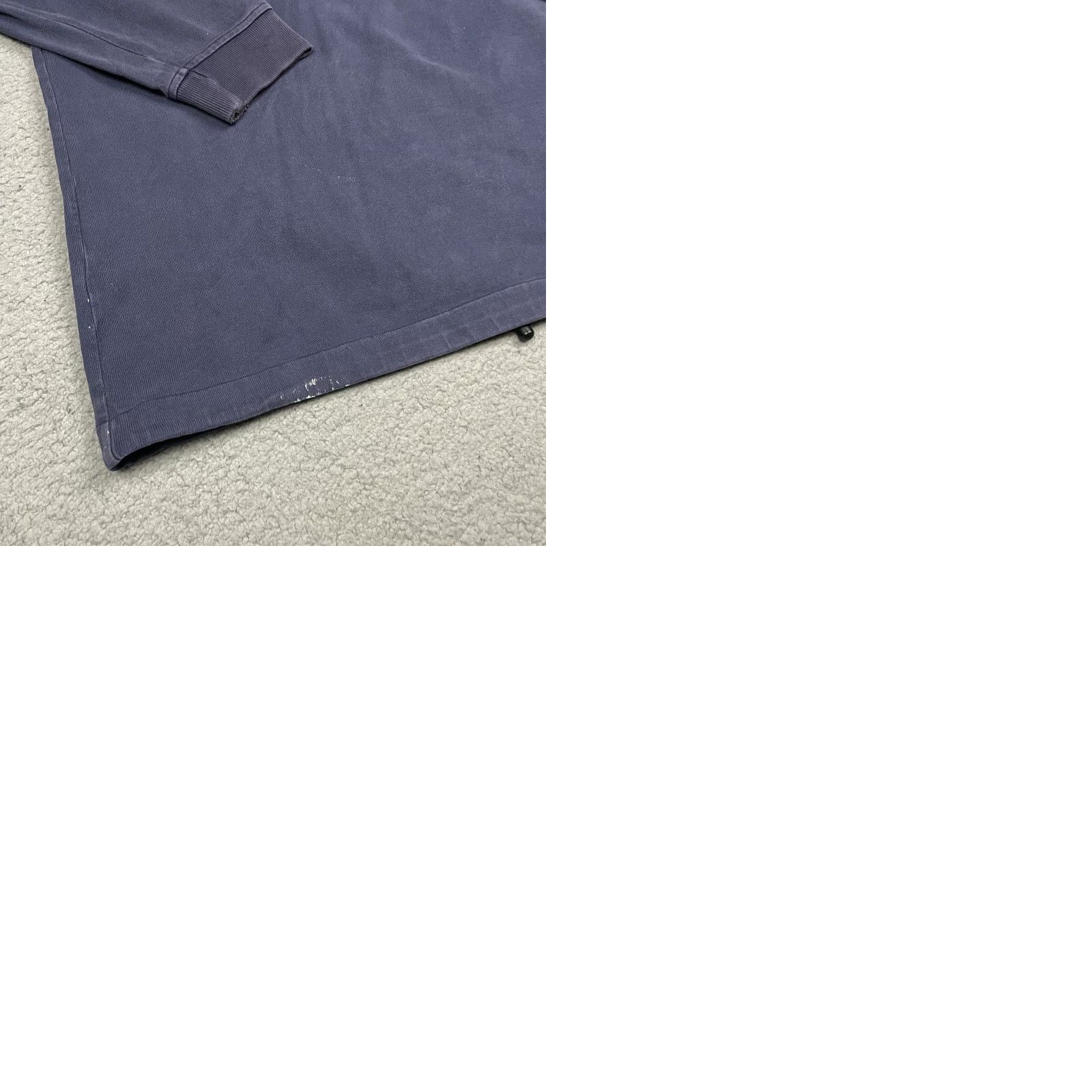 Tommy Hilfiger VINTAGE Tommy Hilfiger Shirt Mens L Blue Coastal Navigator Pullover Button-Up Casual Solid American Size US L / EU 52-54 / 3 - 11 Thumbnail