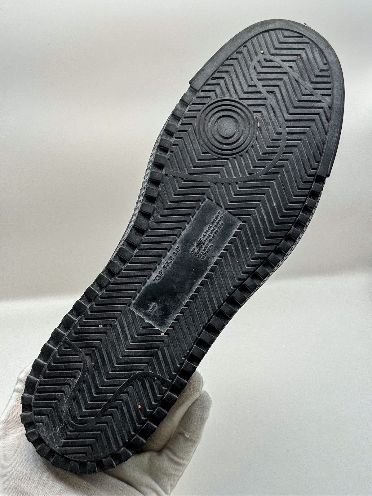 Off-White Off-White Industrial Belt High-Top Sneakers Black 2013 Size US 10 / EU 43 - 14 Thumbnail