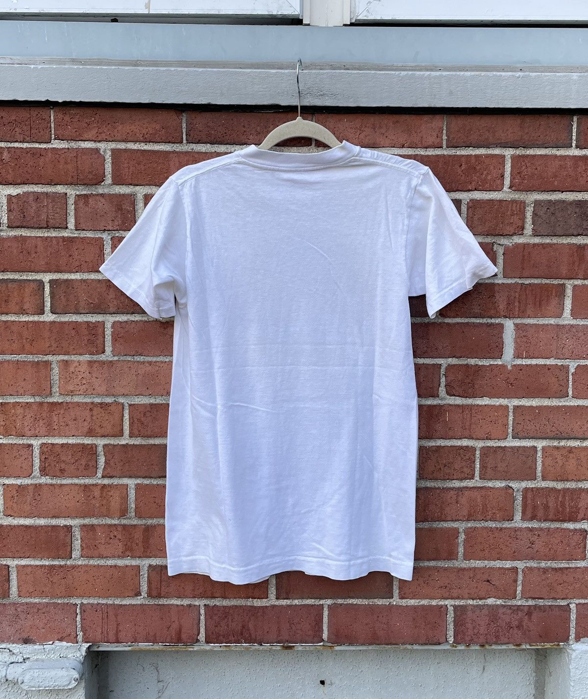Other Vintage 80s Powdermilk Biscuits Single Stitch White T-Shirt Size US M / EU 48-50 / 2 - 5 Thumbnail