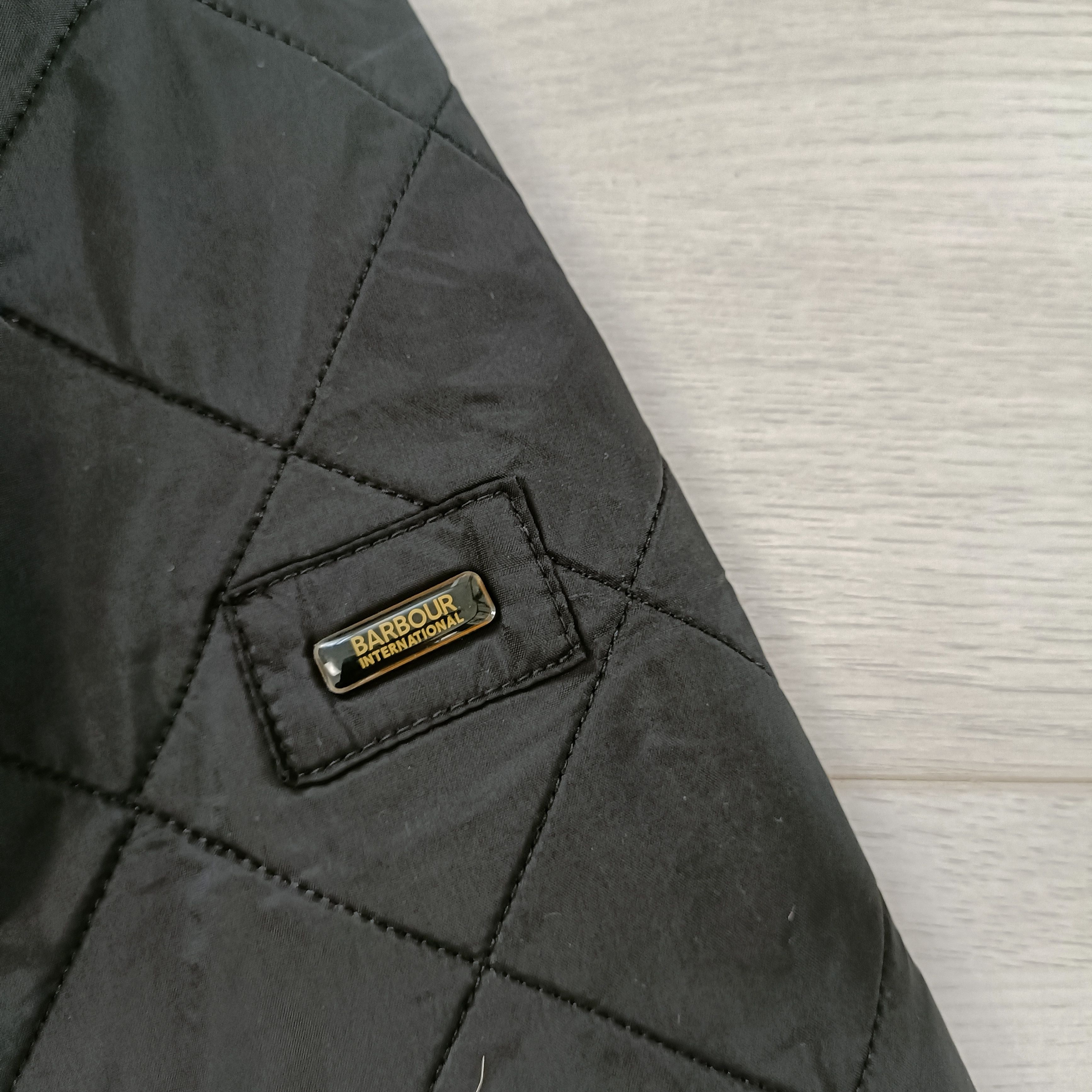Barbour International Men's Black Quilted ARIEL POLARQUIL Jacket ! Size US XL / EU 56 / 4 - 6 Thumbnail