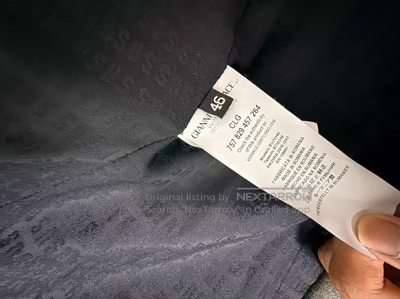 Versace Versace Men's blazer Size 46S - 2 Thumbnail