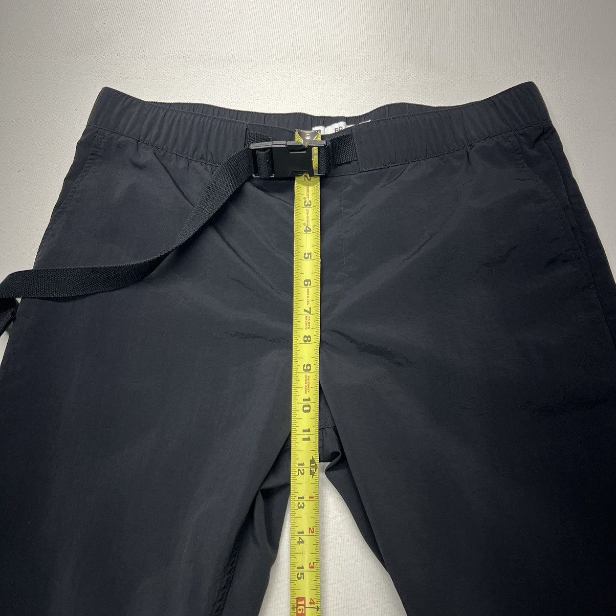 BP. × Nordstrom BP Pants Black Belted Nylon Lightweight Elastic Active Size 32" / US 10 / IT 46 - 16 Thumbnail