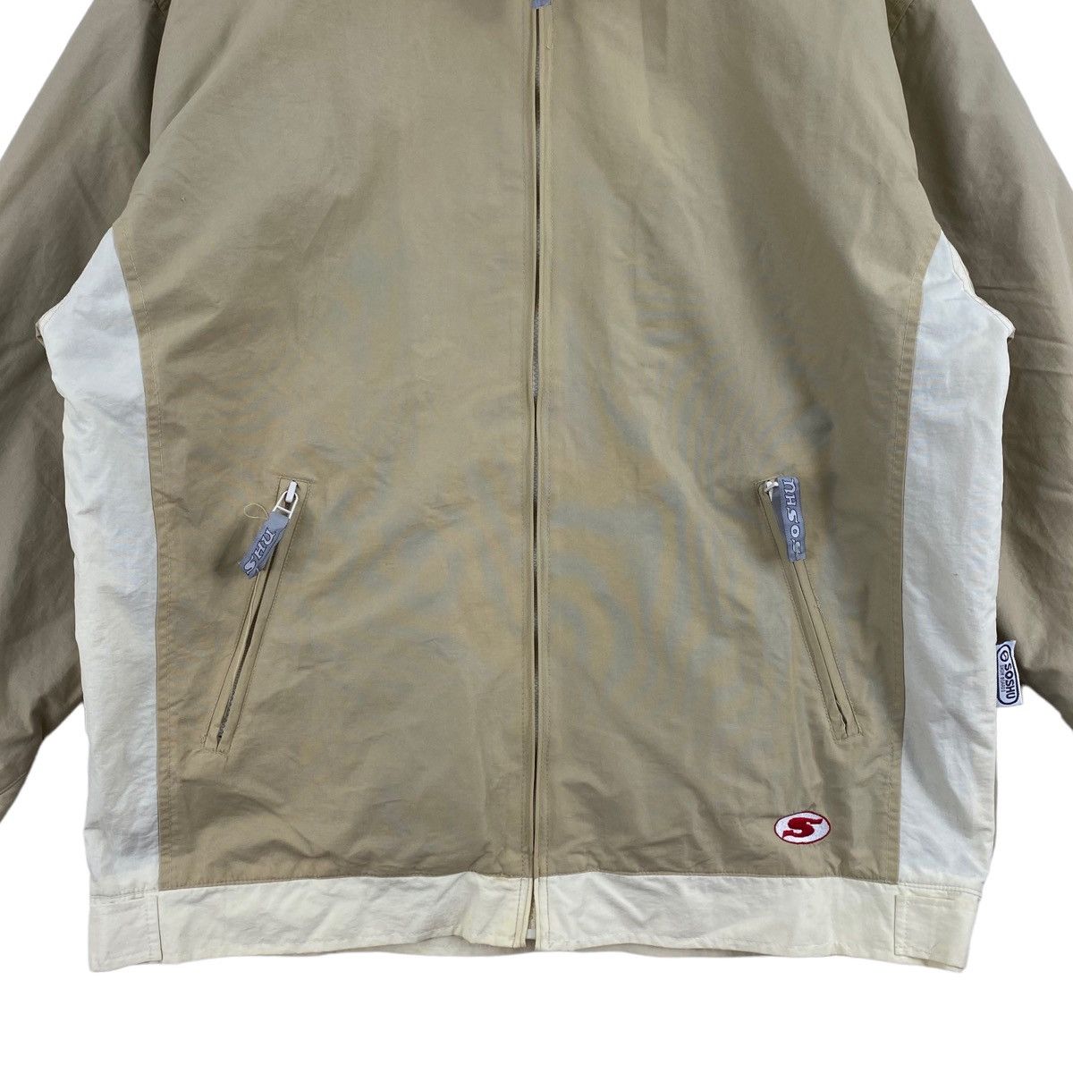 Other SOSHU Snowboards Small Embrodiered Logo Beige Bomber Jacket Size US L / EU 52-54 / 3 - 3 Thumbnail