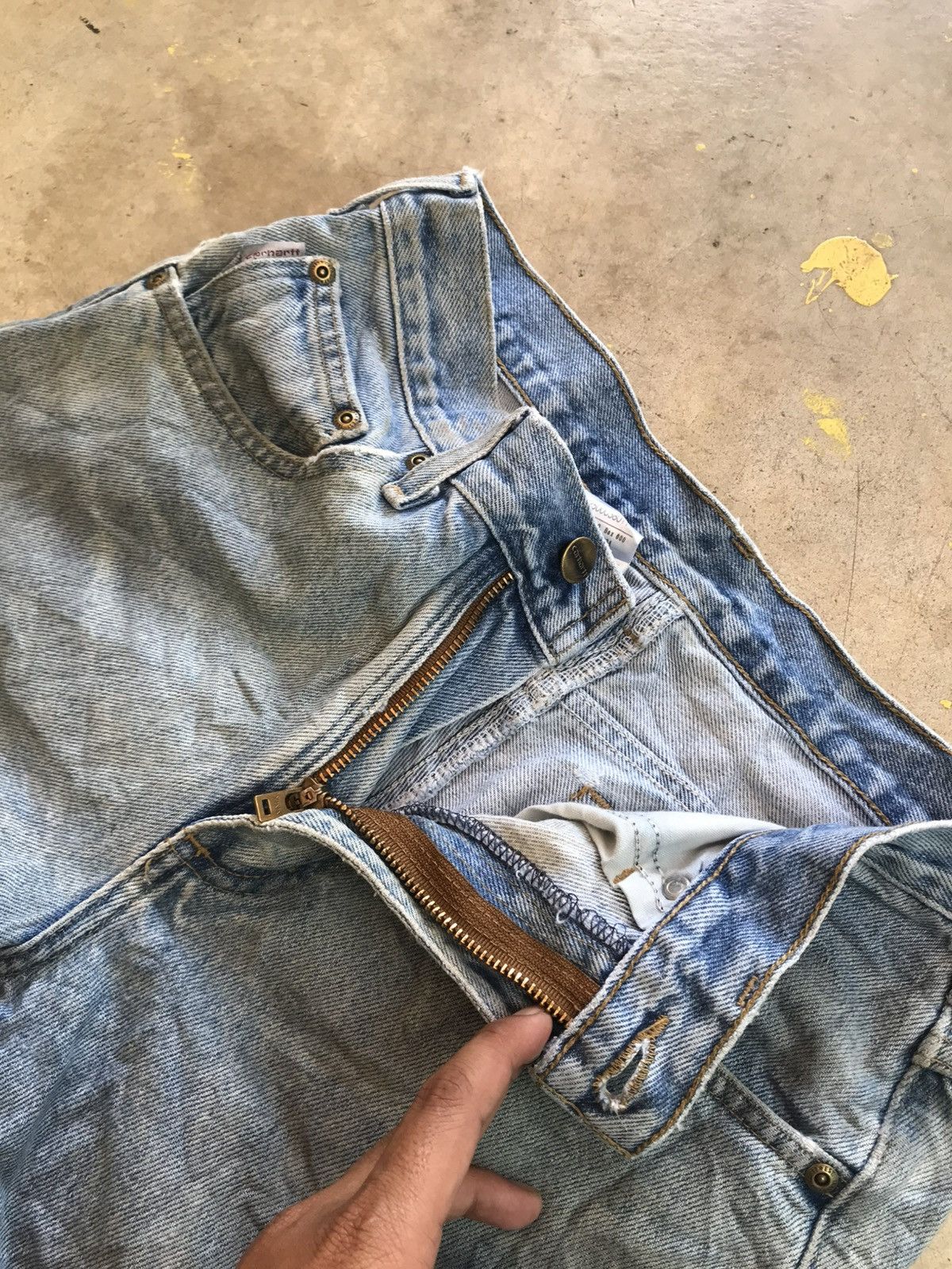 Carhartt Carhartt denim Distress Size US 30 / EU 46 - 9 Thumbnail