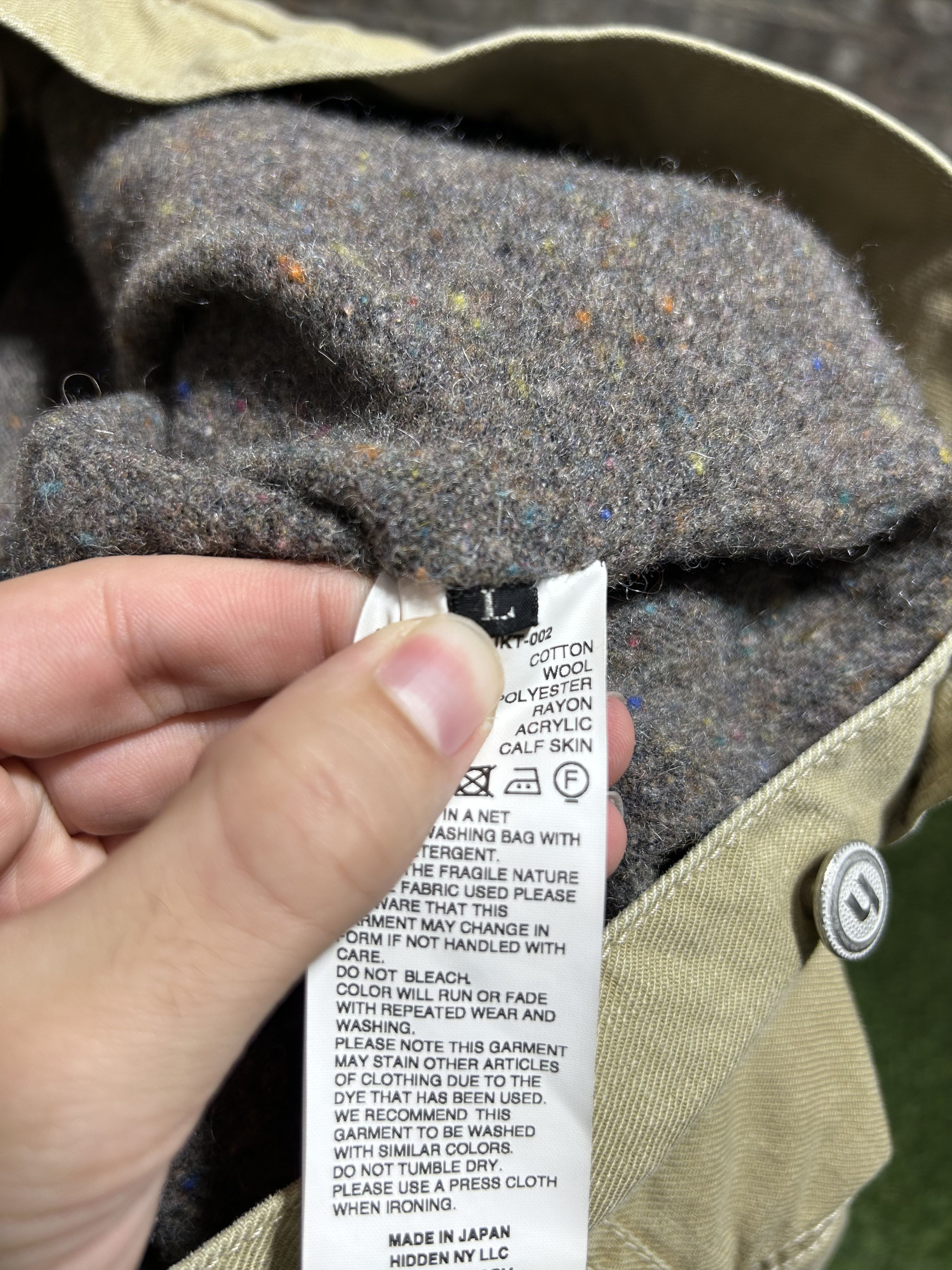 HIDDEN Hidden NY Type 2 Khaki Jacket Size US L / EU 52-54 / 3 - 6 Thumbnail