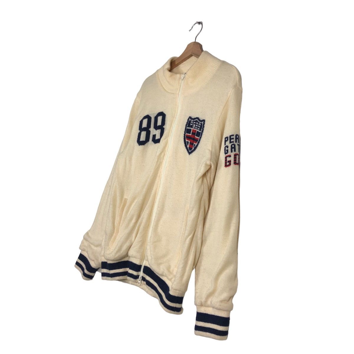Hysteric Glamour 🔥Vintage Knit Zipper Jacket Pearly Gates Big Logo Size US M / EU 48-50 / 2 - 2 Thumbnail