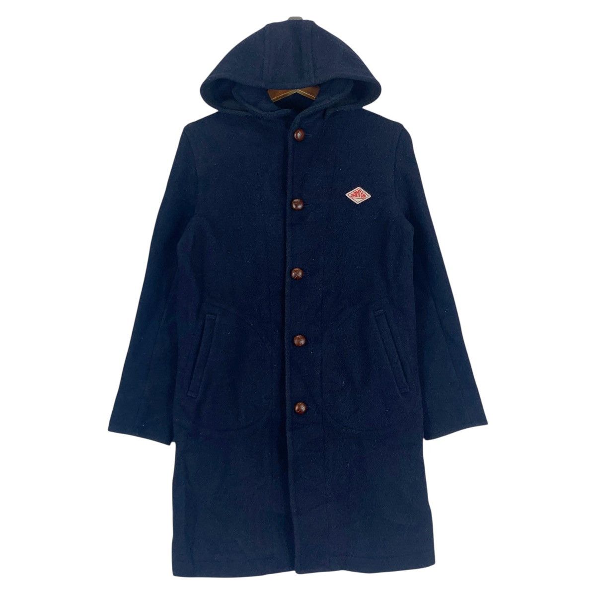 Danton × Japanese Brand × Vintage Vintage Danton Vetements de Travail Wool Heavy Coat Size US XXS / EU 40 - 1 Thumbnail
