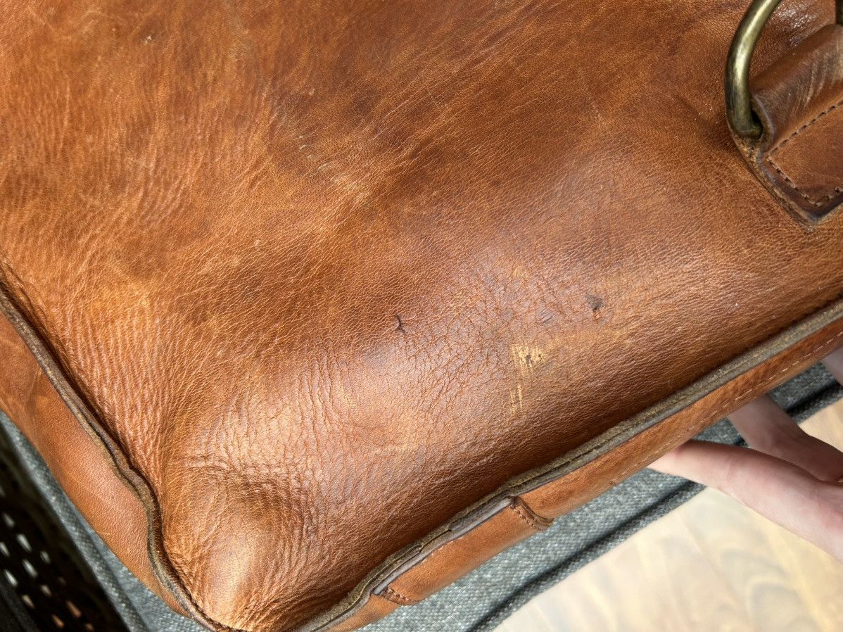Handmade × Officine Creative Officine Creative Leather Briefcase Messenger (Much Worn) Size ONE SIZE - 10 Thumbnail