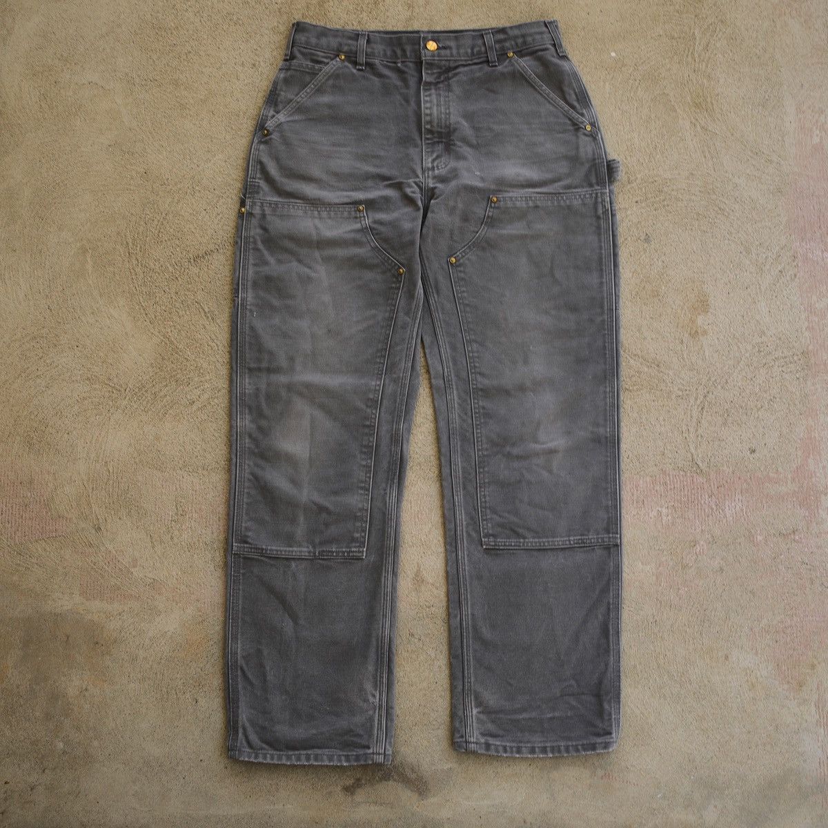 Carhartt Carhartt B01 GVL Gravel Double Knee Carpenter Pant Sz 32x32 Grailed