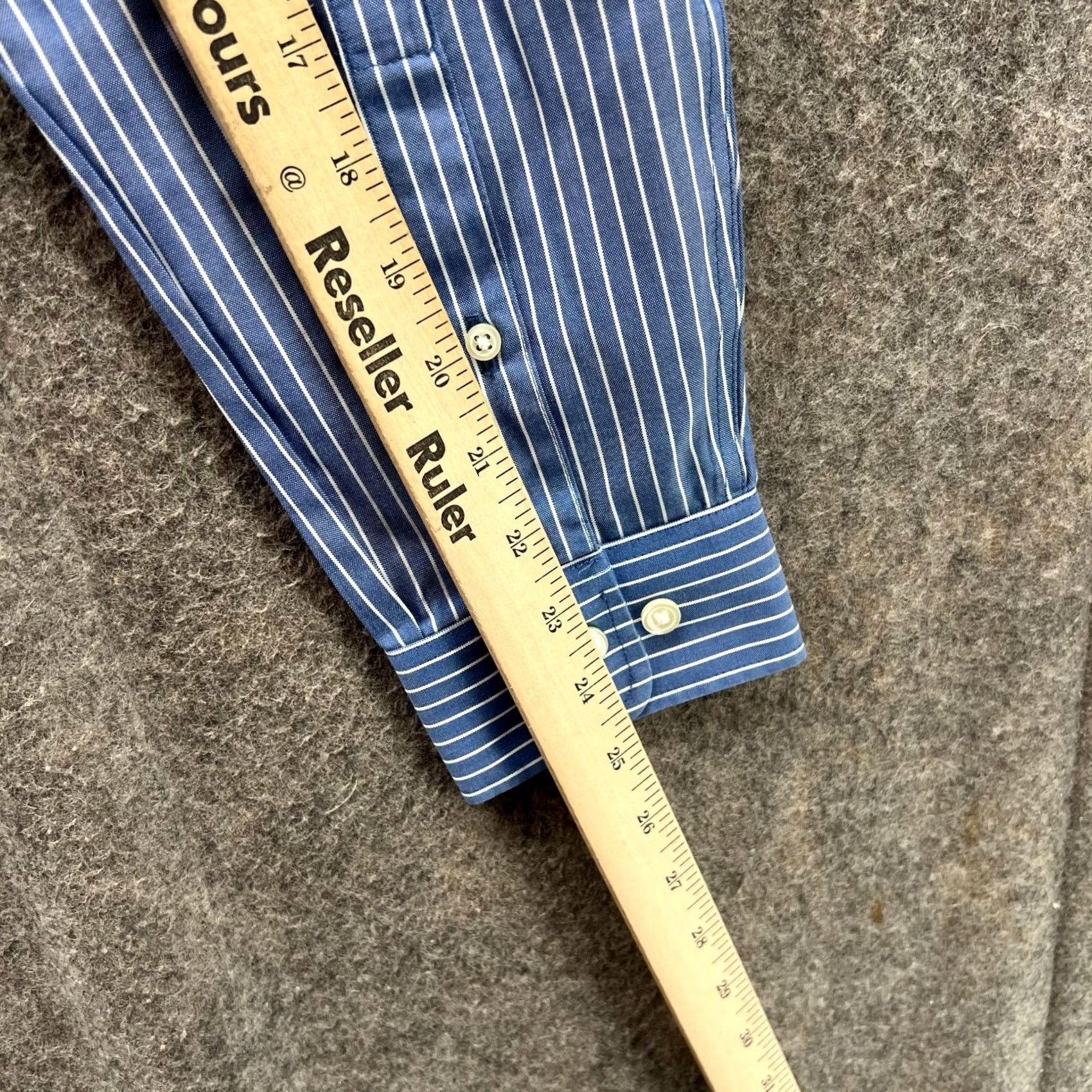 Eddie Bauer VINTAGE Eddie Bauer Shirt Men Medium Adult Blue Casual Button Up Striped Cotton Size US M / EU 48-50 / 2 - 7 Thumbnail