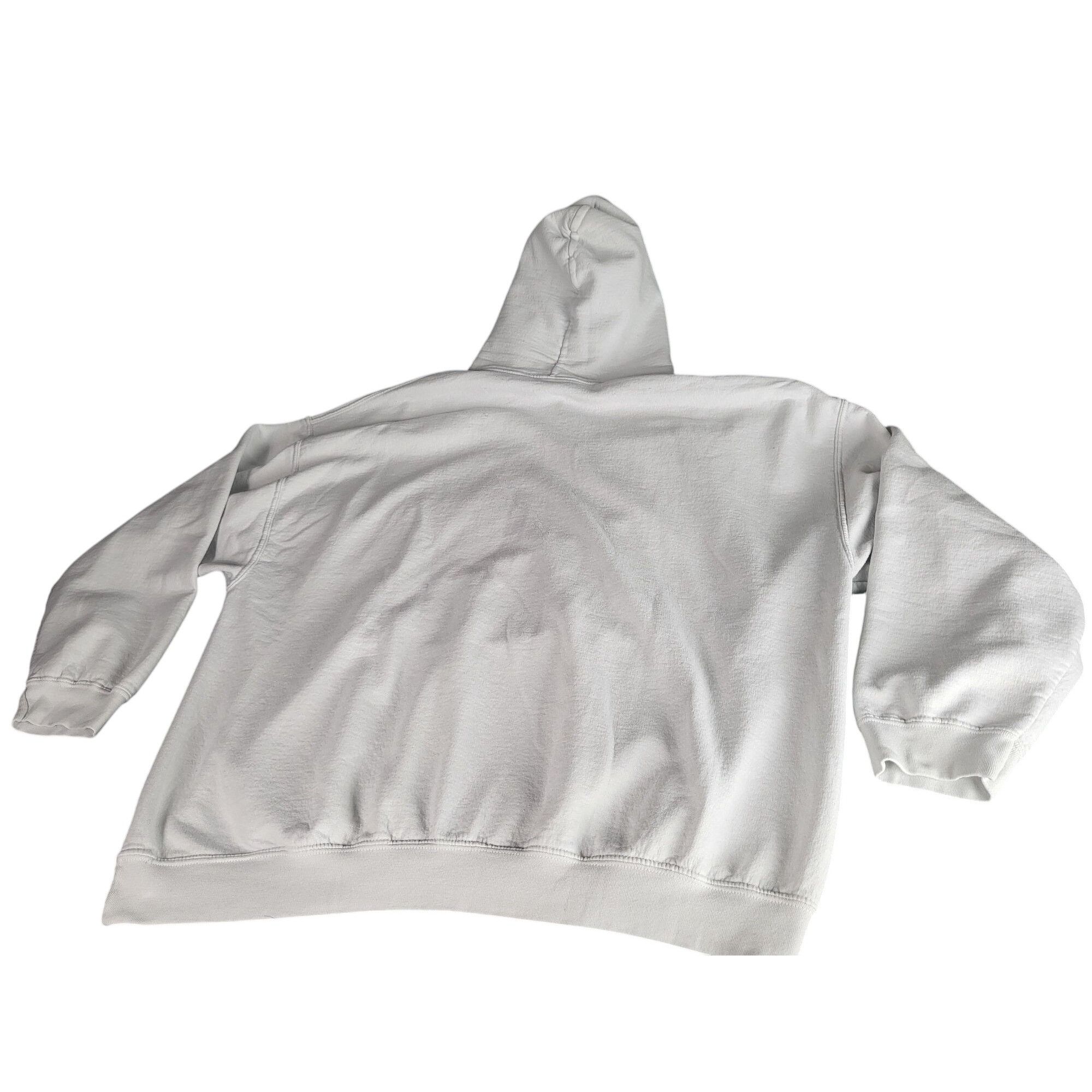 Gildan Gildan Heavy Cotton Hoodie Men Sz XXL White Graphic Print Ga Size US XXL / EU 58 / 5 - 7 Thumbnail