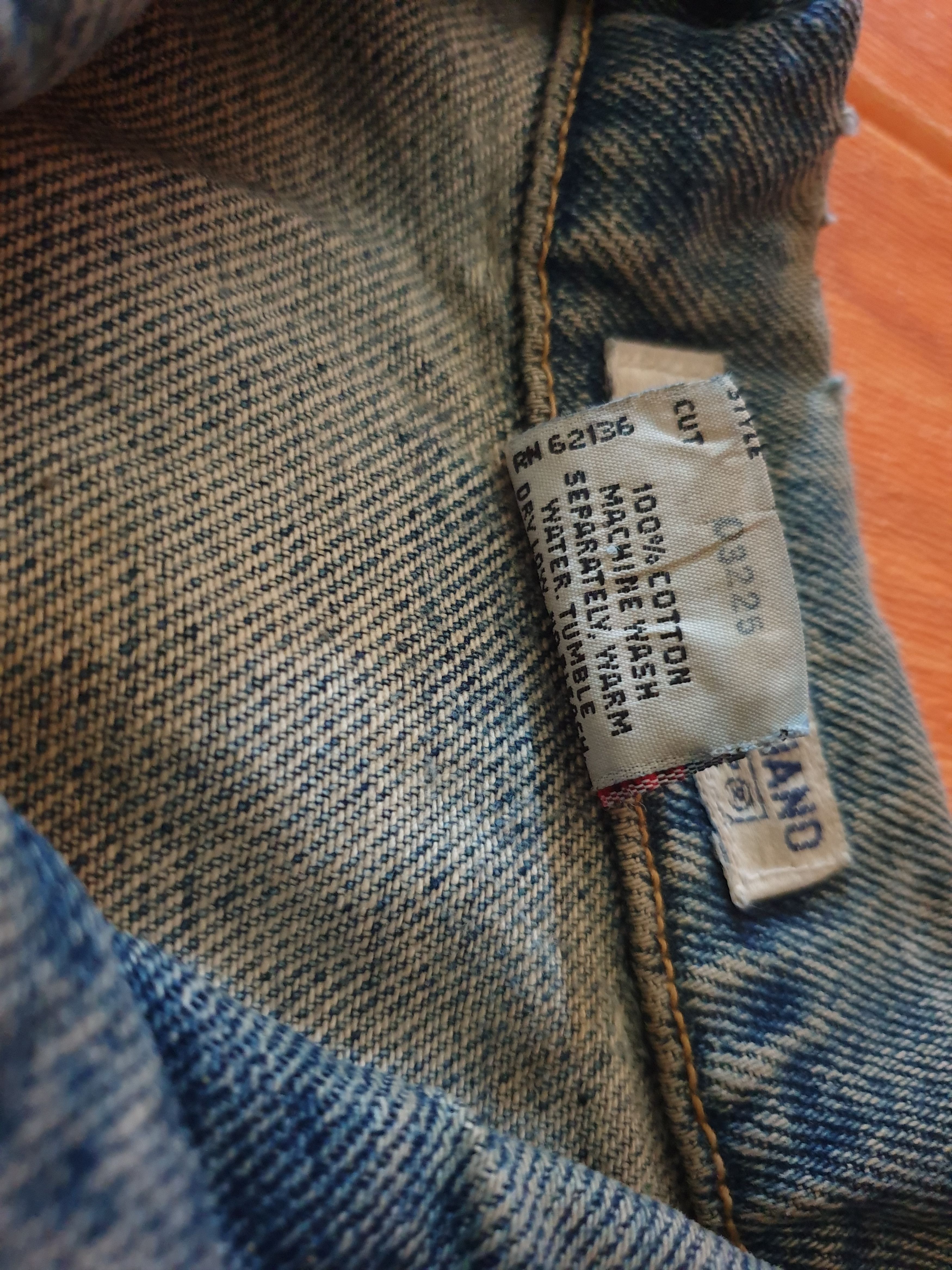 Guess 💥Vintage Guess Made in USA denim Jacket Size US L / EU 52-54 / 3 - 4 Thumbnail