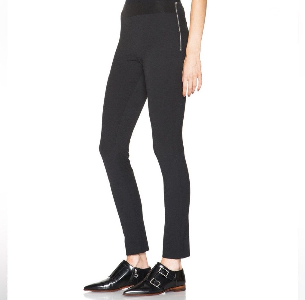 Acne Studios Acne Studios Hey Bi Stretch skinny mid waist pants 36 US 4 Size 26" / US 2 / IT 38 - 2 Thumbnail