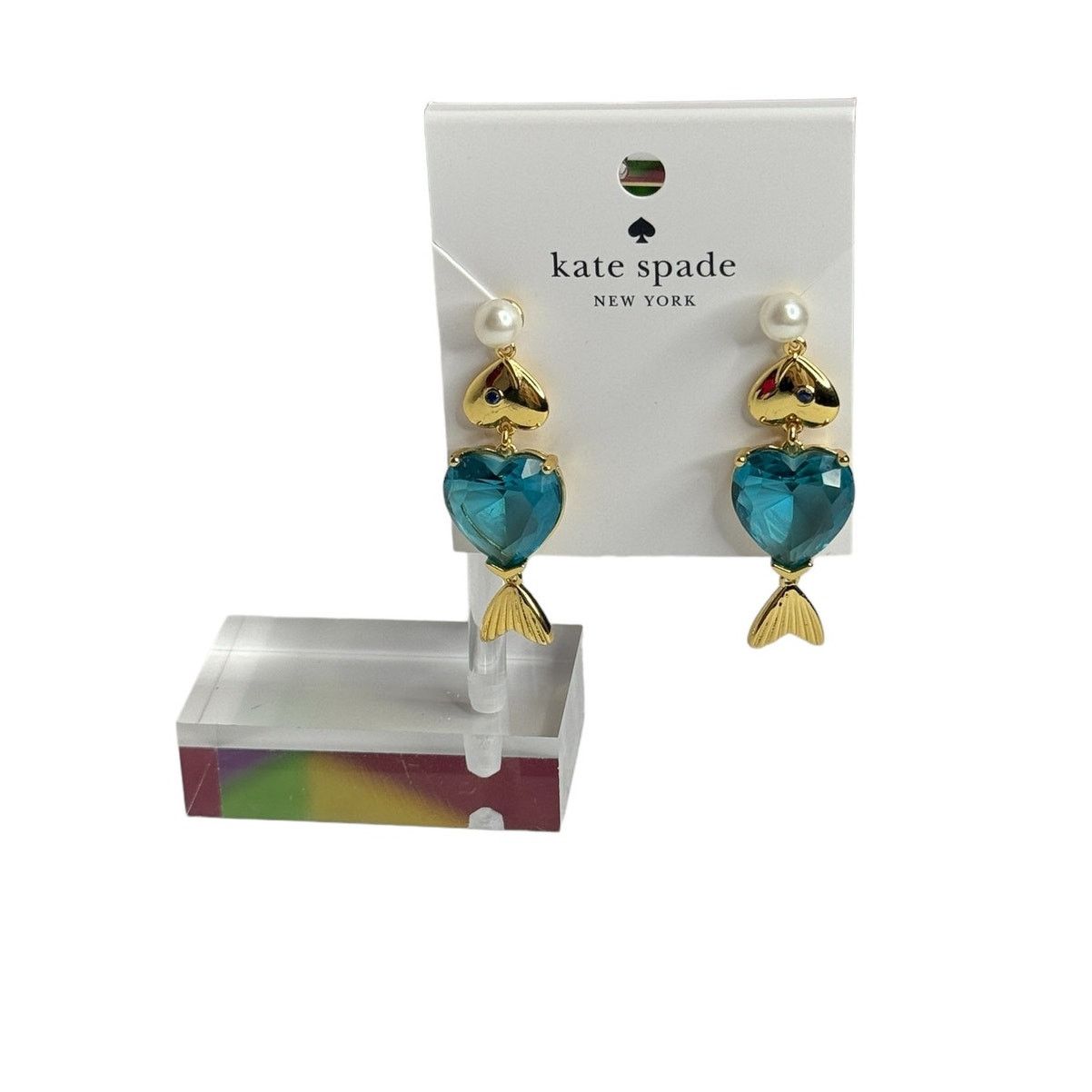 Kate Spade Kate Spade What A Catch Fish Statement Earrings Size ONE SIZE - 1 Thumbnail