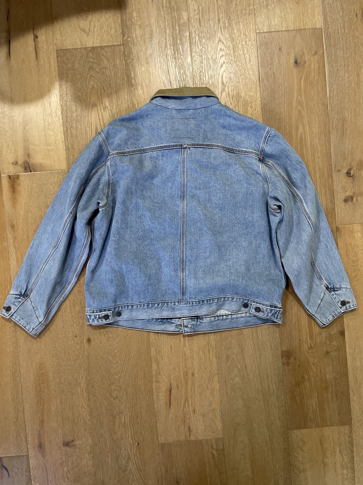 Levi's Denim Workwear Jacket Size US L / EU 52-54 / 3 - 2 Thumbnail