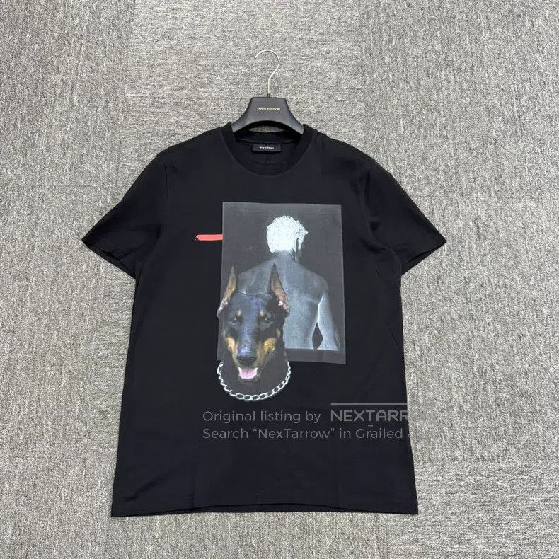 Givenchy Givenchy Doberman Portrait Short Sleeve Size US M / EU 48-50 / 2 - 1 Thumbnail