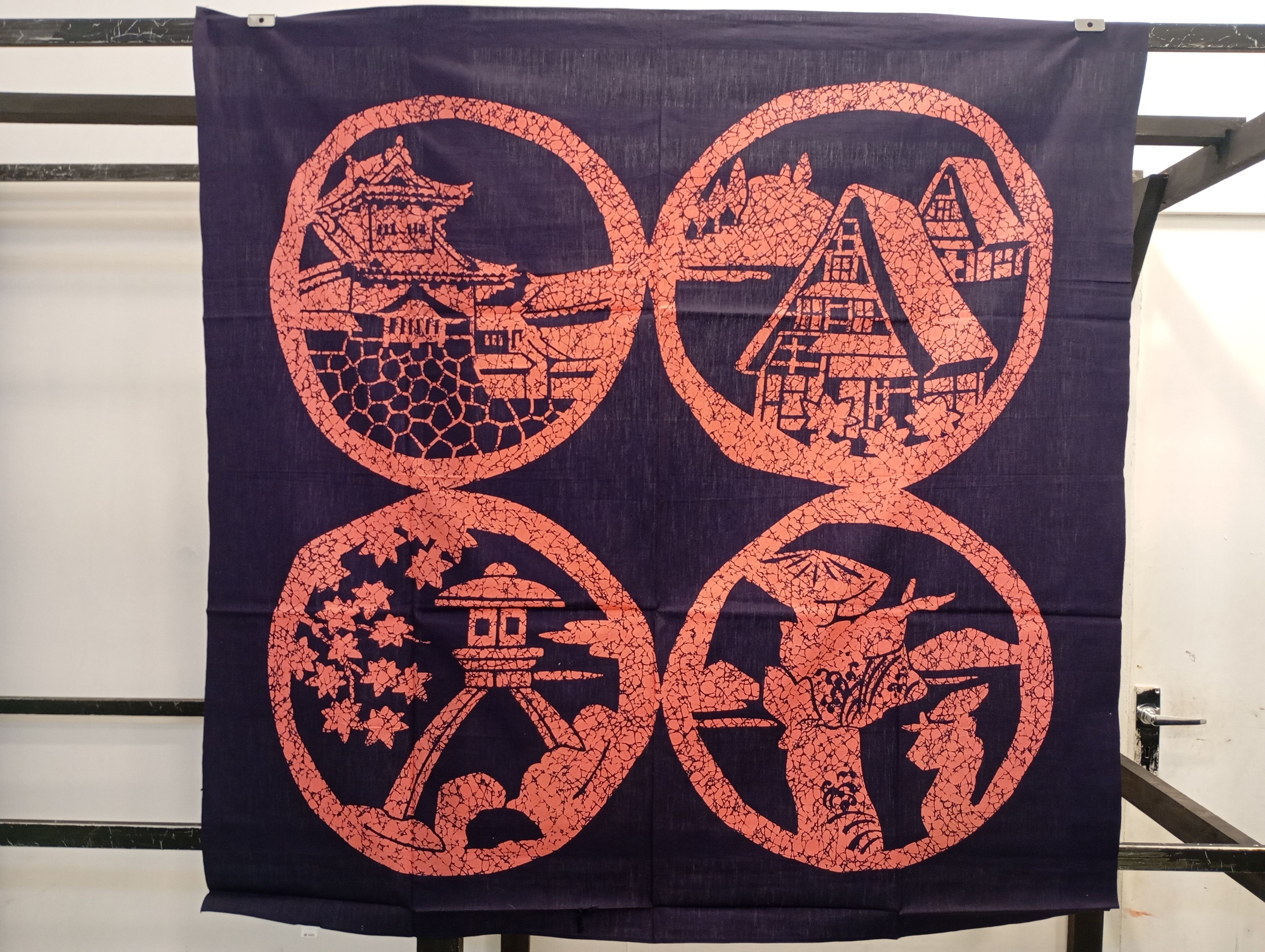 Japanese Brand Japanese Tablecloth Home Deco Japan Cotton Size ONE SIZE - 1 Thumbnail