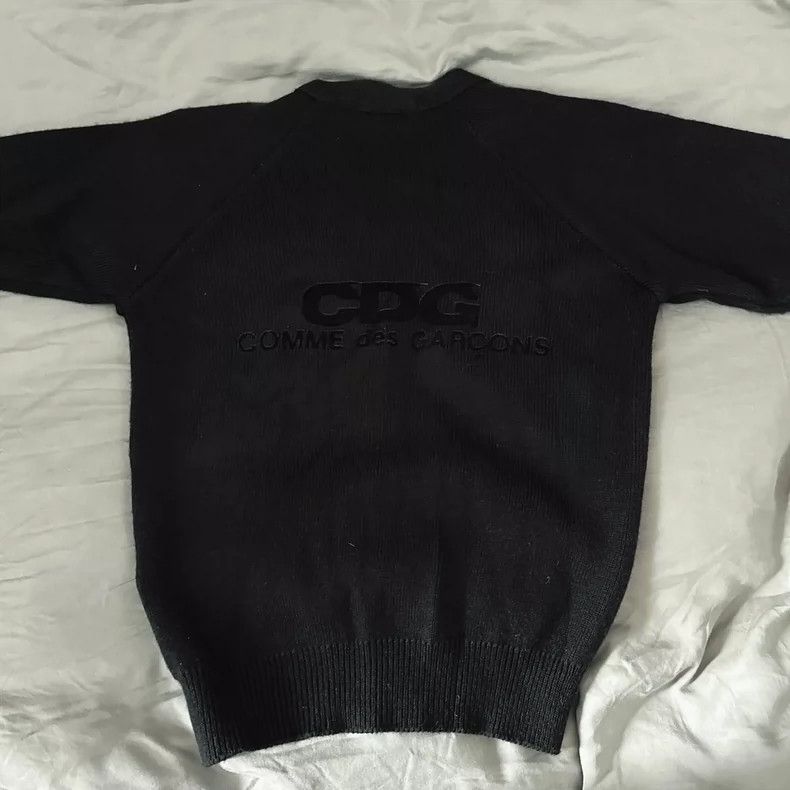 Comme des Garcons Comme Des Garcons Black sweater knitted cardigan Size US S / EU 44-46 / 1 - 7 Thumbnail