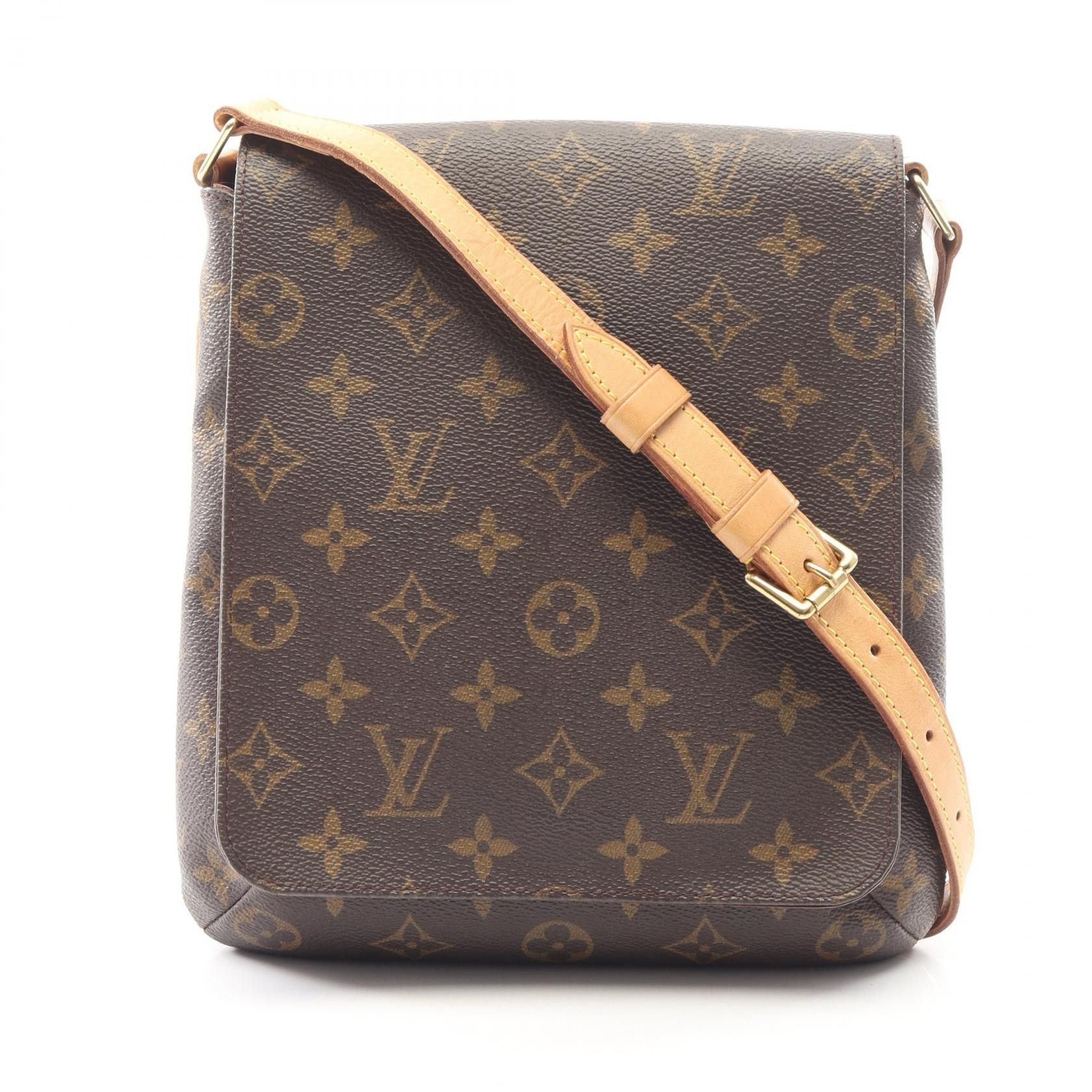 Louis Vuitton Louis Vuitton Louis Vuitton Musette Salsa Monogram Shoulder Bag Textile Shoulder Bag M51258 DUTY FREE for USA Size ONE SIZE - 1 Thumbnail