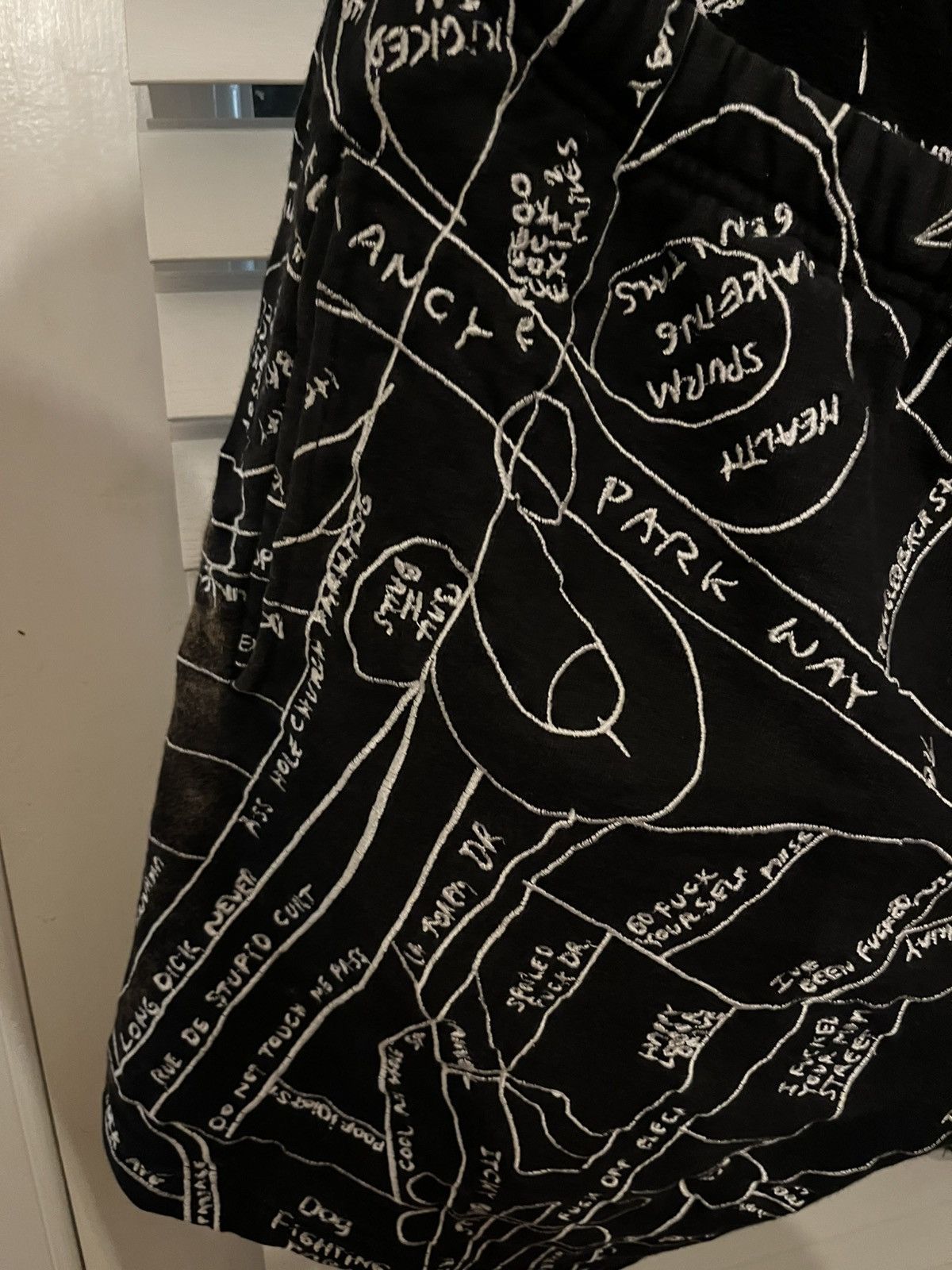 Supreme Gonz Embroidered Map Sweatshort