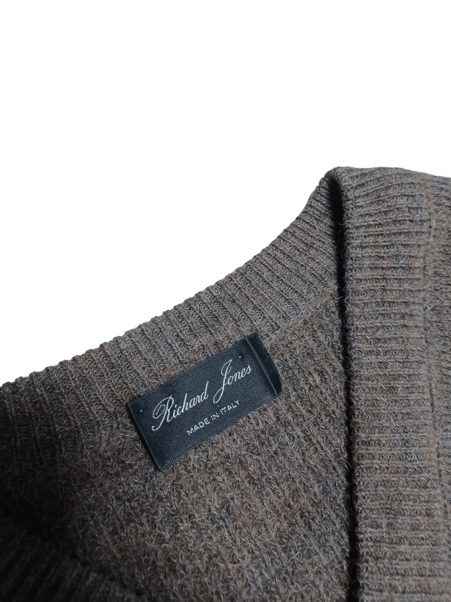 Other VINTAGE 90S V-NECK ALPACCA MADE IN ITALY OLDMONEY SWEATER Size US L / EU 52-54 / 3 - 3 Thumbnail