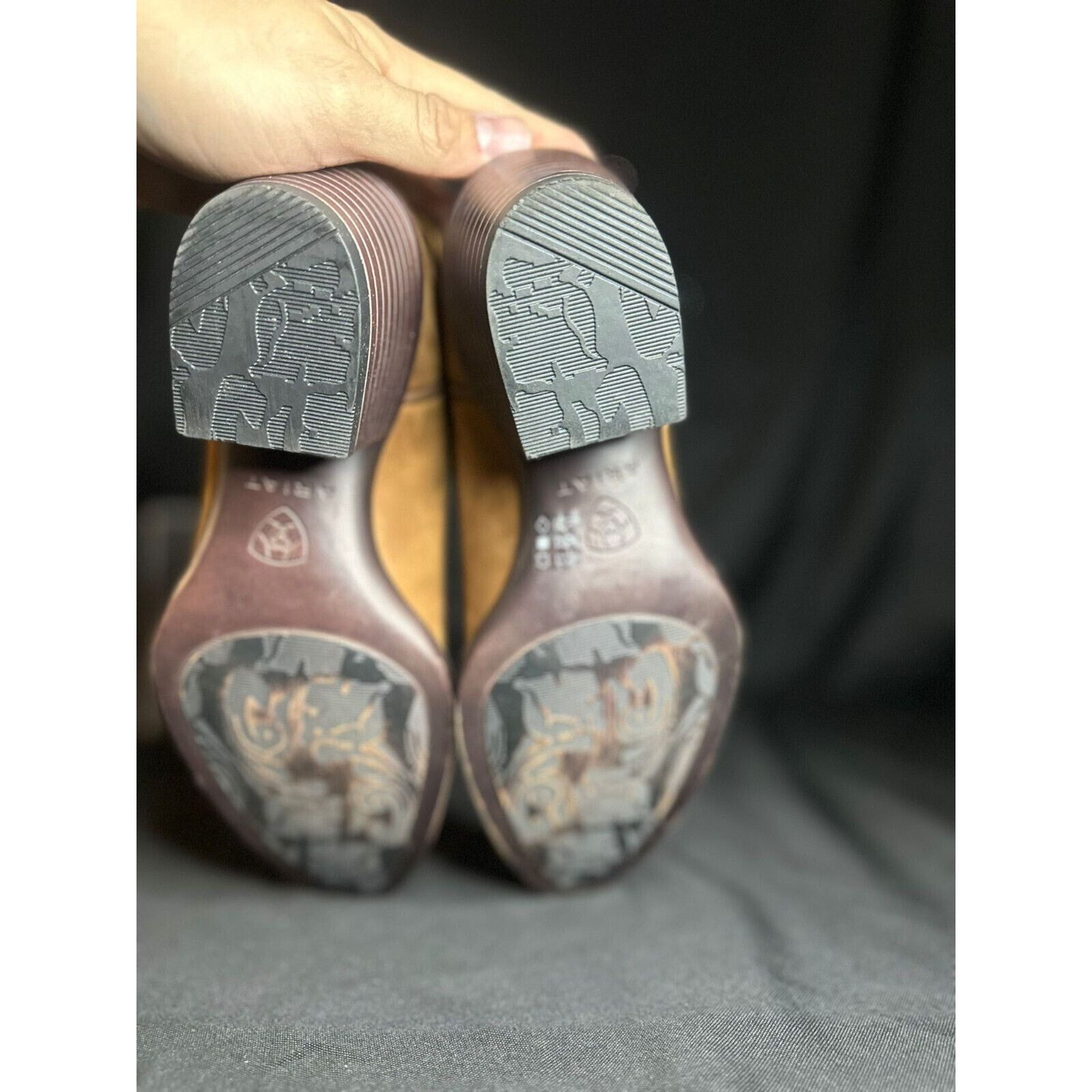Ariat Ariat Ladies 5.5W Heritage Elastic Calf Brown Snip 10036047 Size US 5.5 / IT 35.5 - 5 Thumbnail
