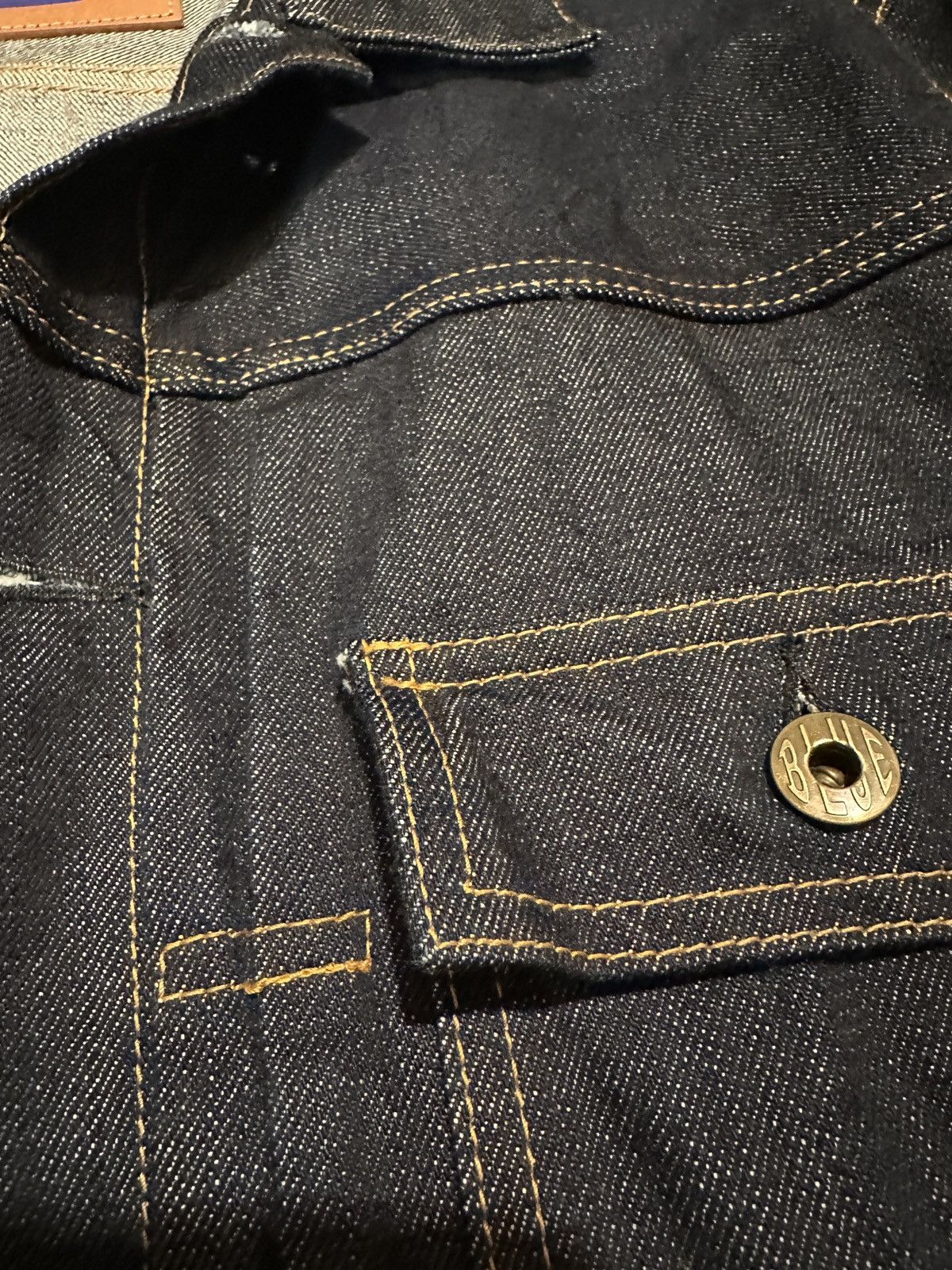 Japan Blue Jeans Japan Blue Jeans Type 2 Selvedge Denim Jacket - Like New Size US XS / EU 42 / 0 - 4 Thumbnail