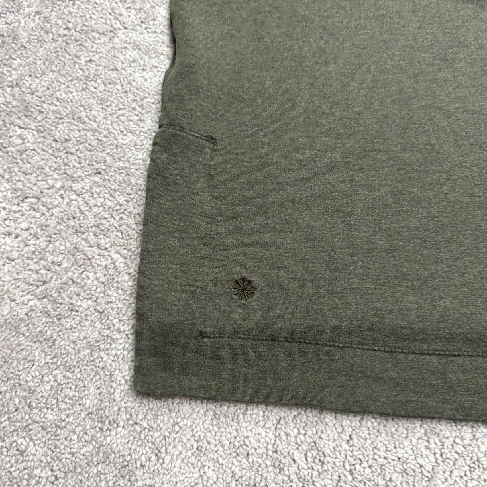 Athleta Athleta Coaster Luxe Recover Pullover Sweatshirt Womens XL Olive Green Fleece Size XL / US 12-14 / IT 48-50 - 3 Thumbnail
