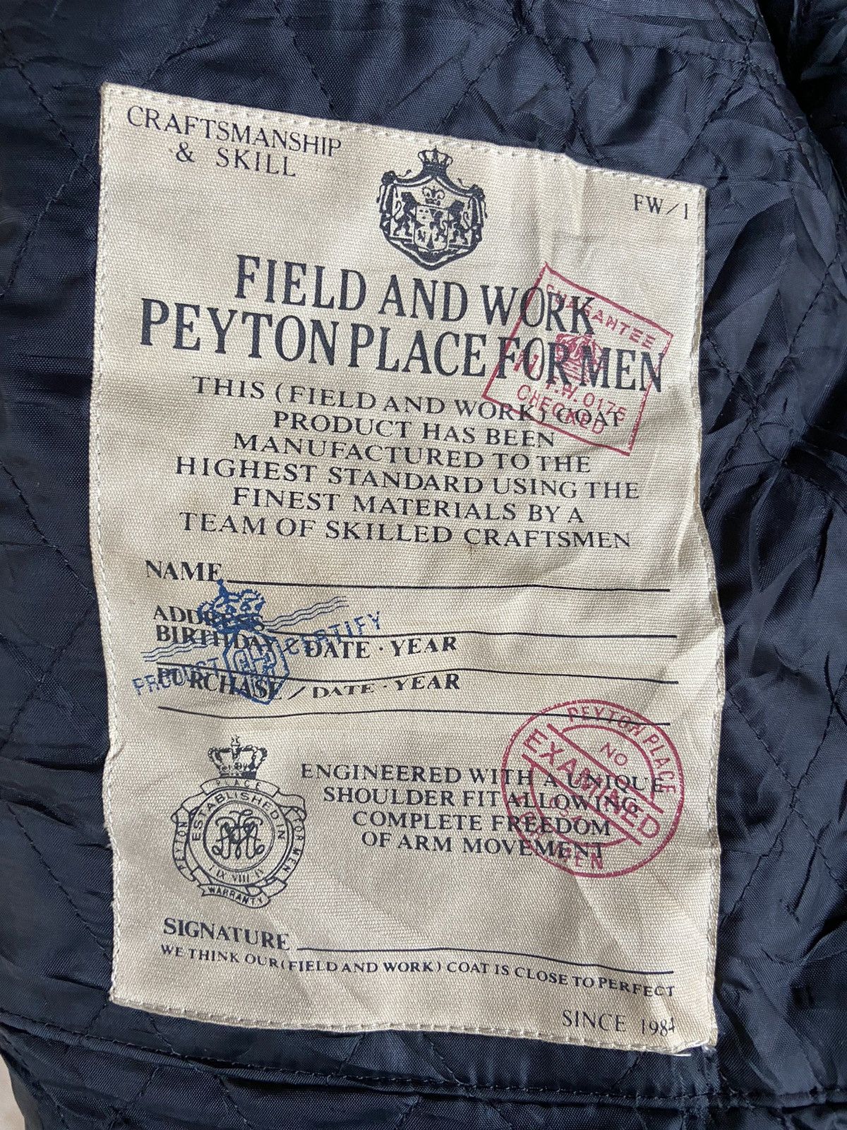 PPFM Vintage PPFM Field and work wool duffle heavy coat Size US L / EU 52-54 / 3 - 8 Thumbnail